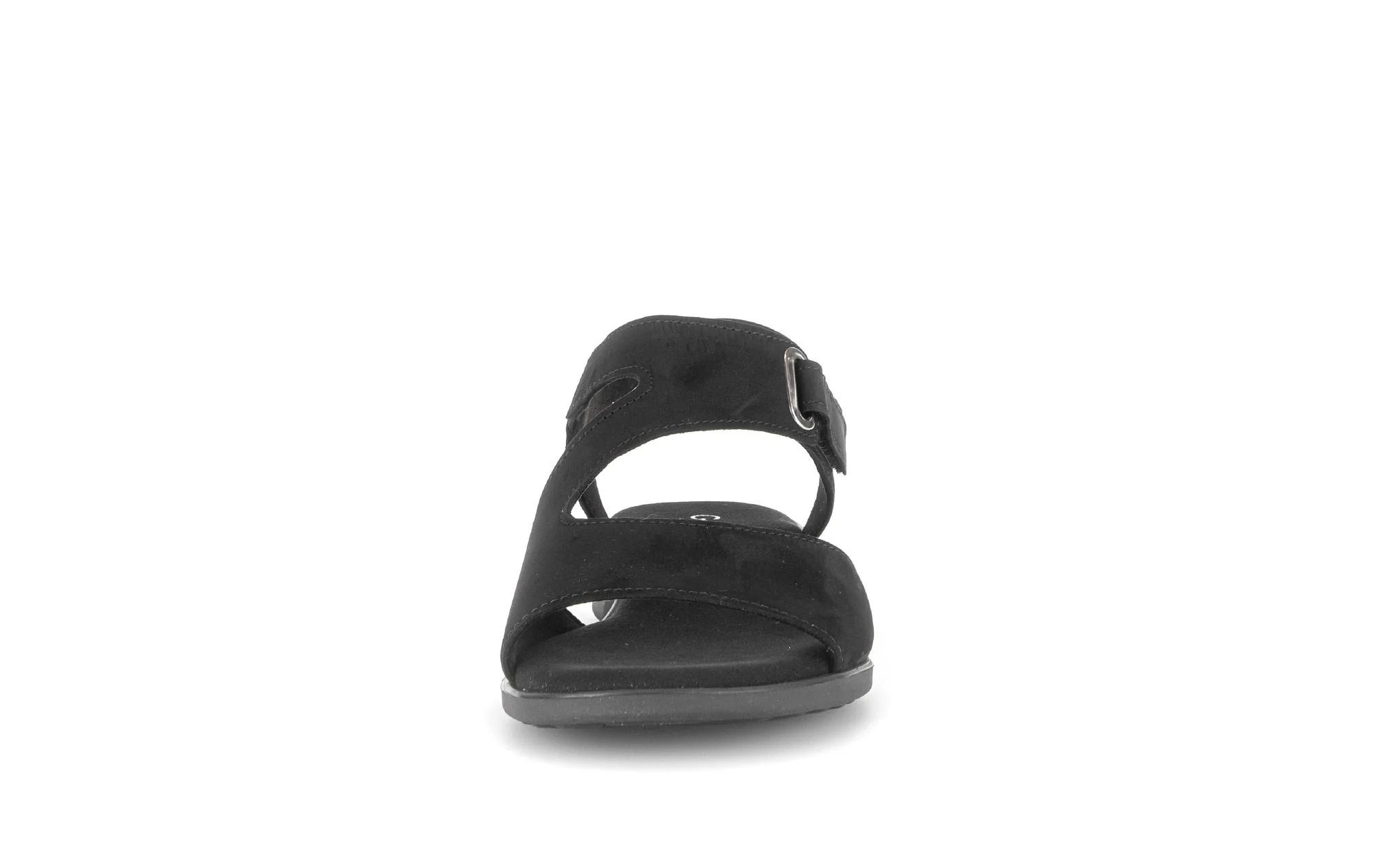 Sandales noires en cuir - Image 5