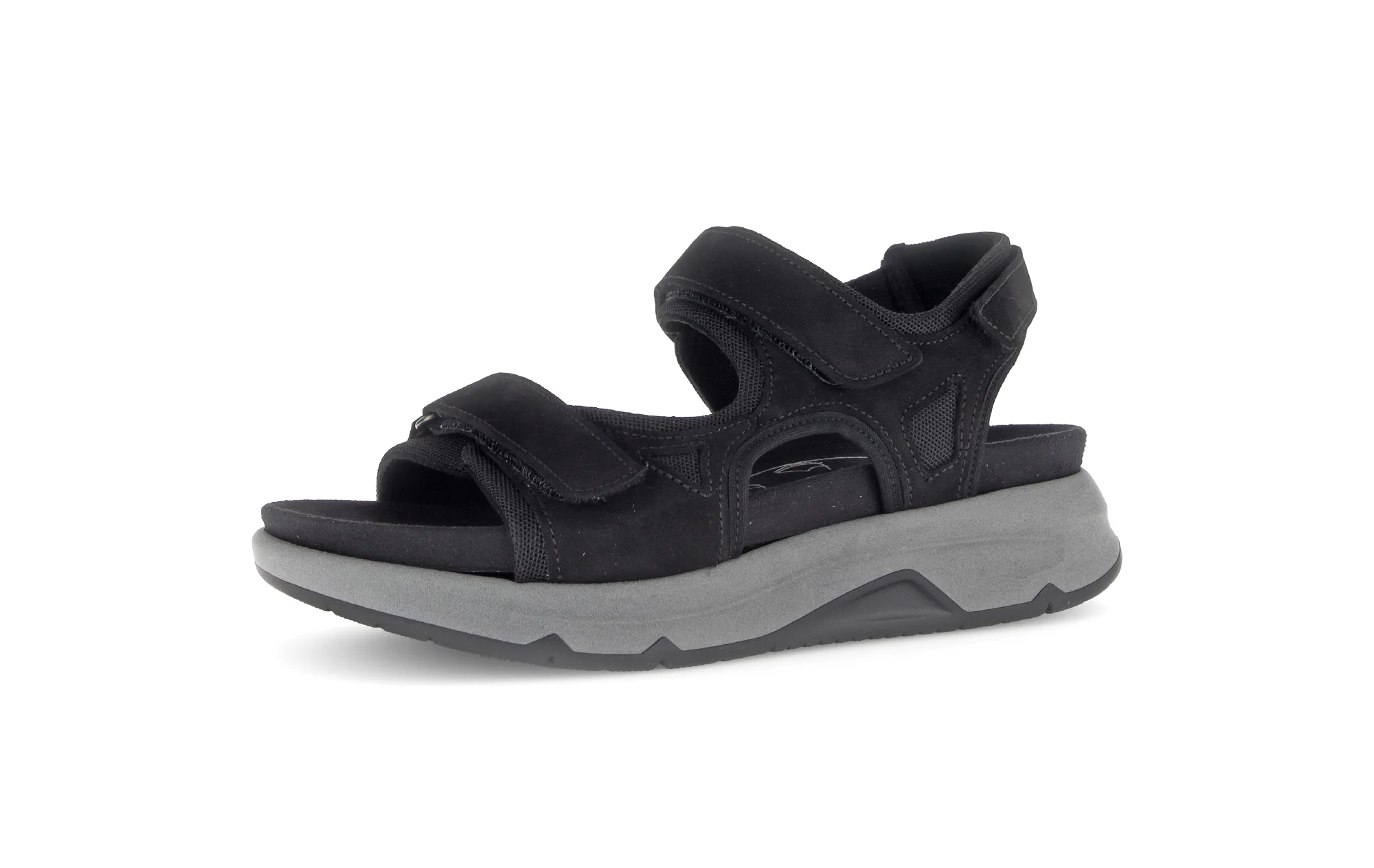 Sandales noires en cuir - Image 6