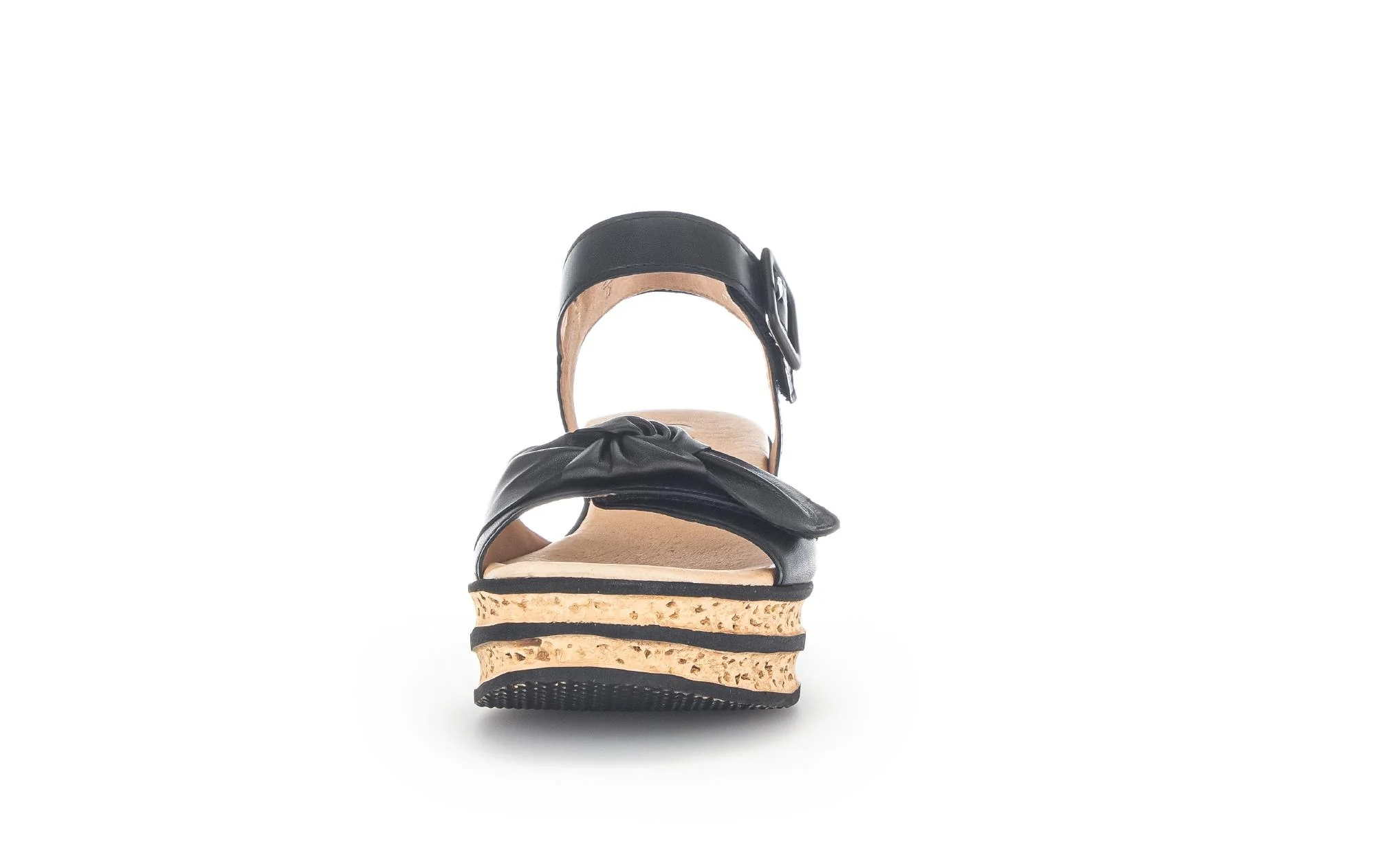 Sandales noires en cuir - Image 5