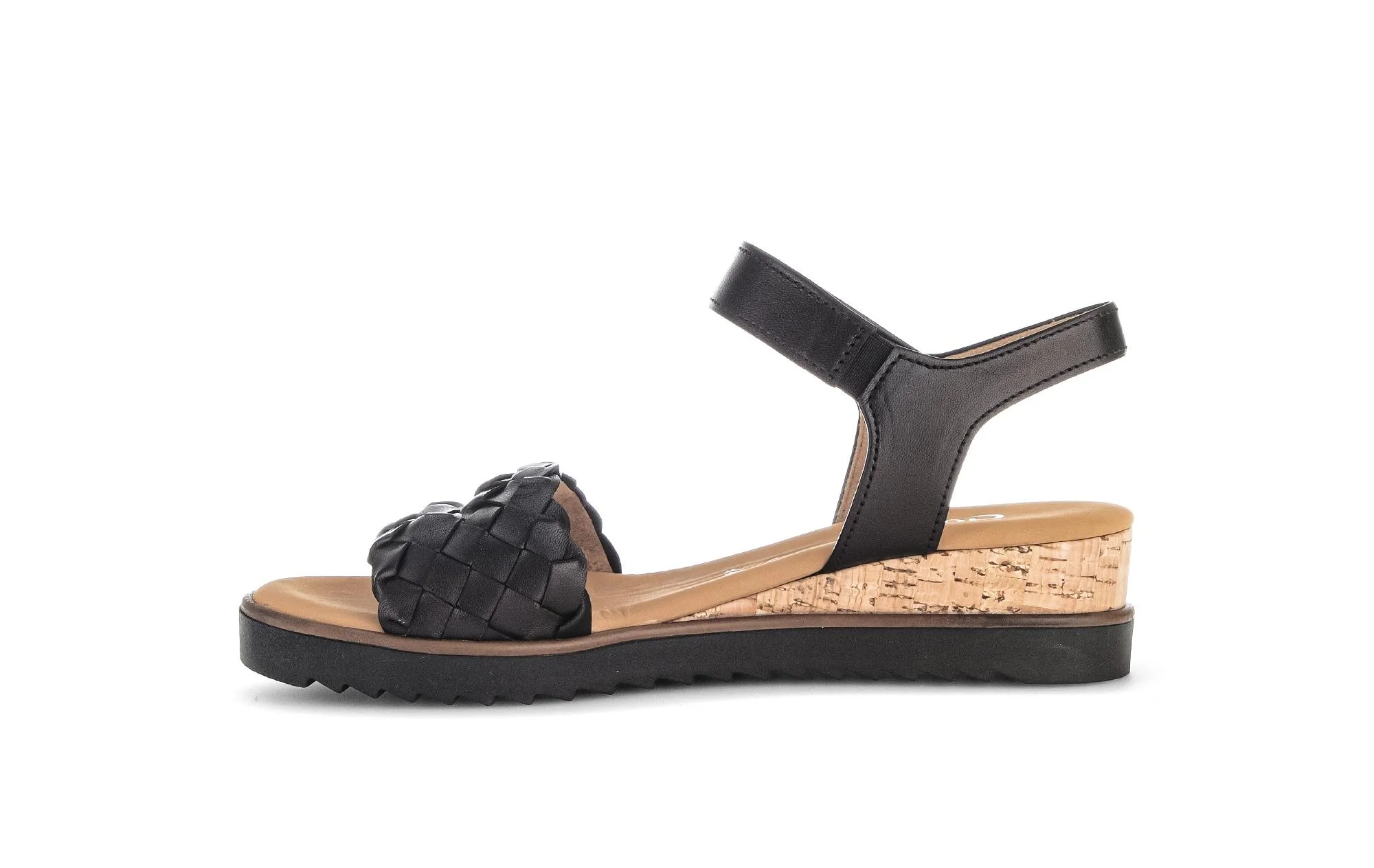 Sandales noires en cuir - Image 2