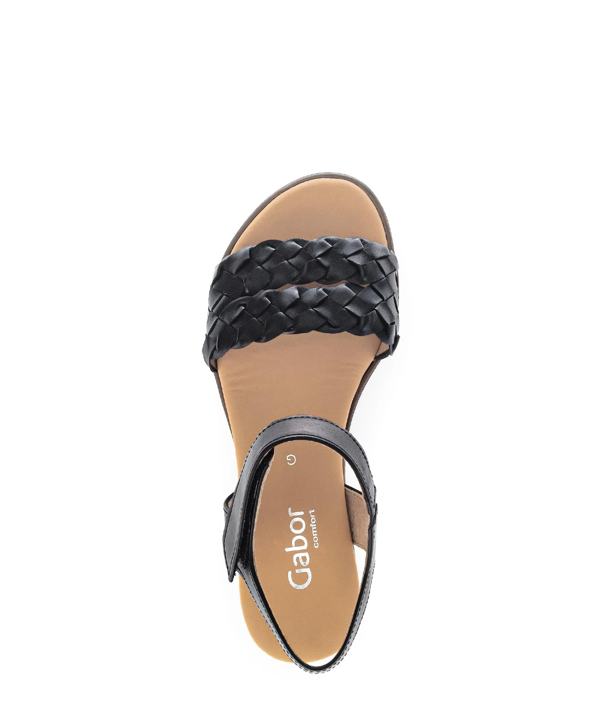 Sandales noires en cuir - Image 3