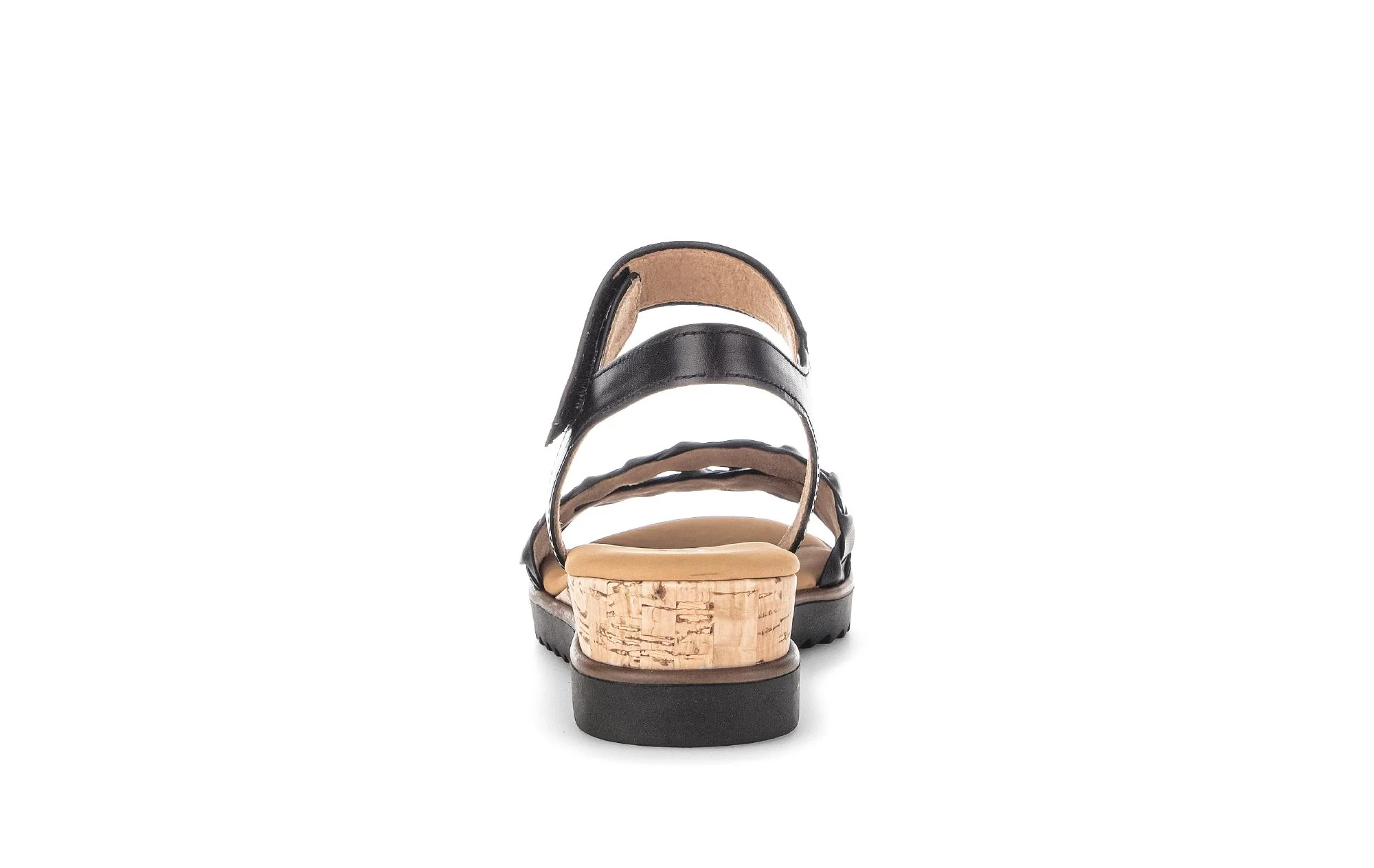 Sandales noires en cuir - Image 4