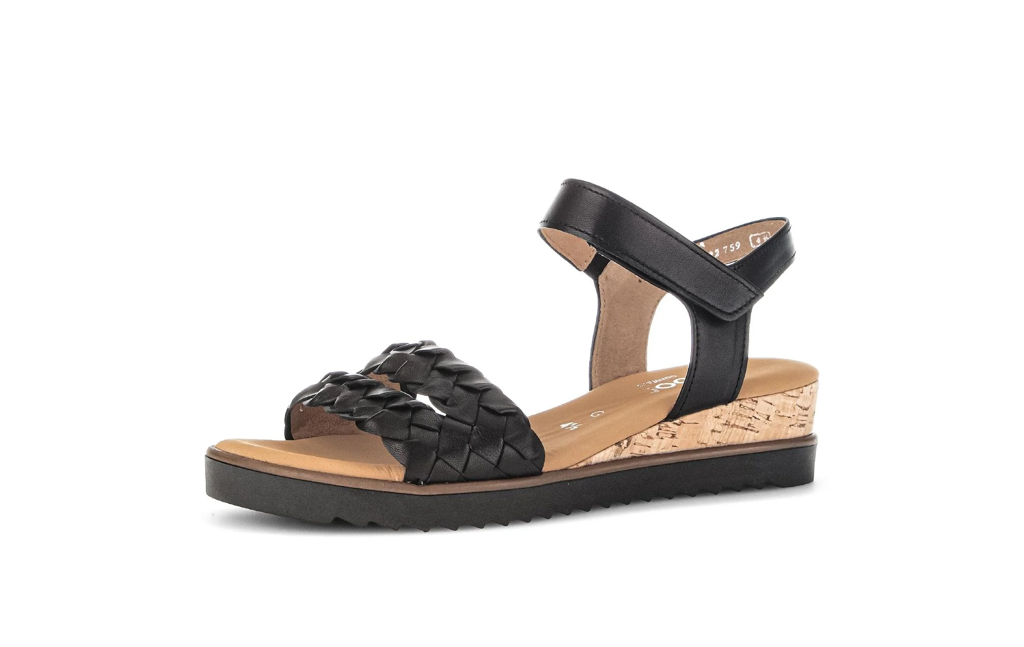 Sandales noires en cuir - Image 6
