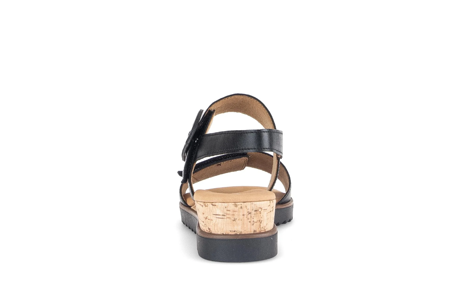 Sandales noires en cuir - Image 4