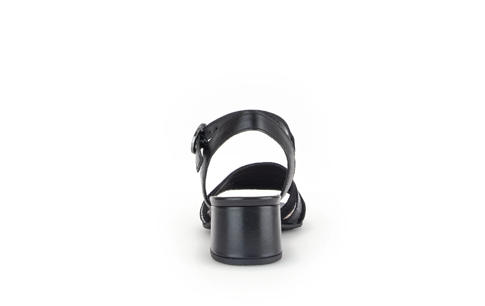 Sandales noires en cuir - Image 6