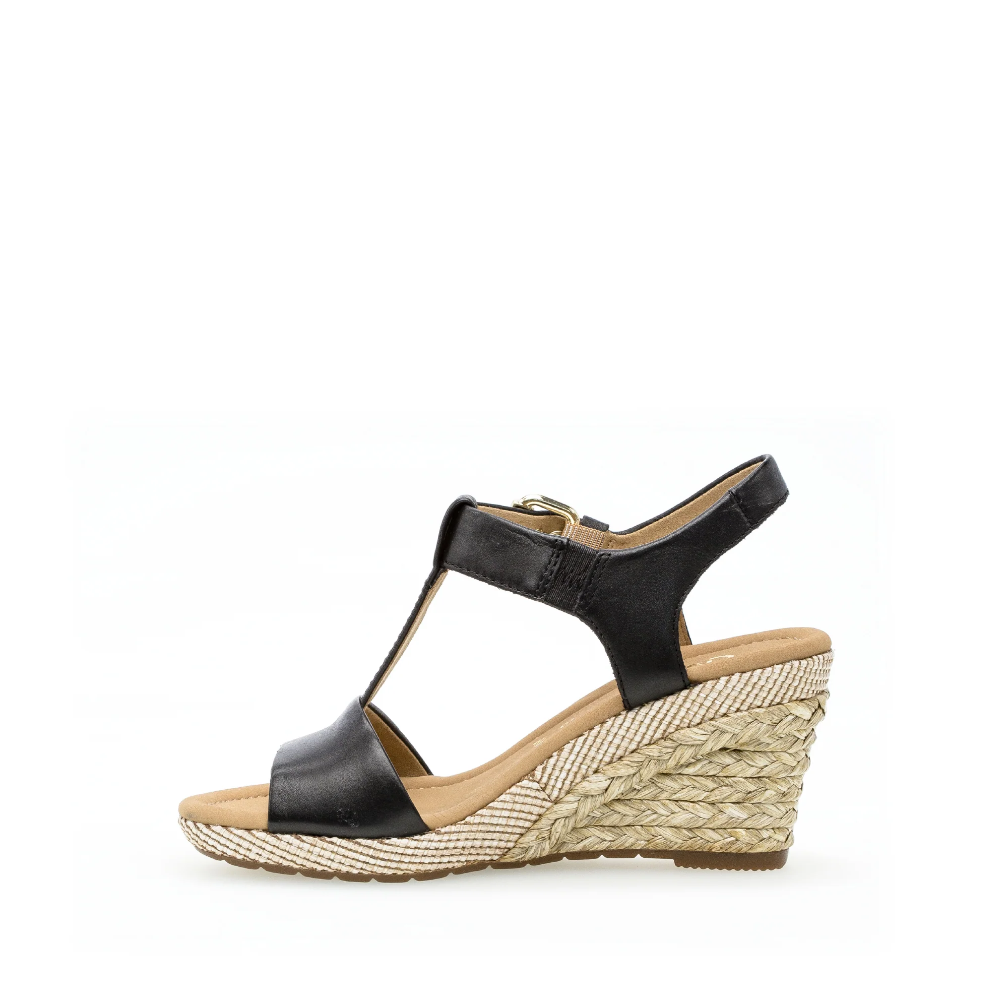 Sandales noires en cuir - Image 2