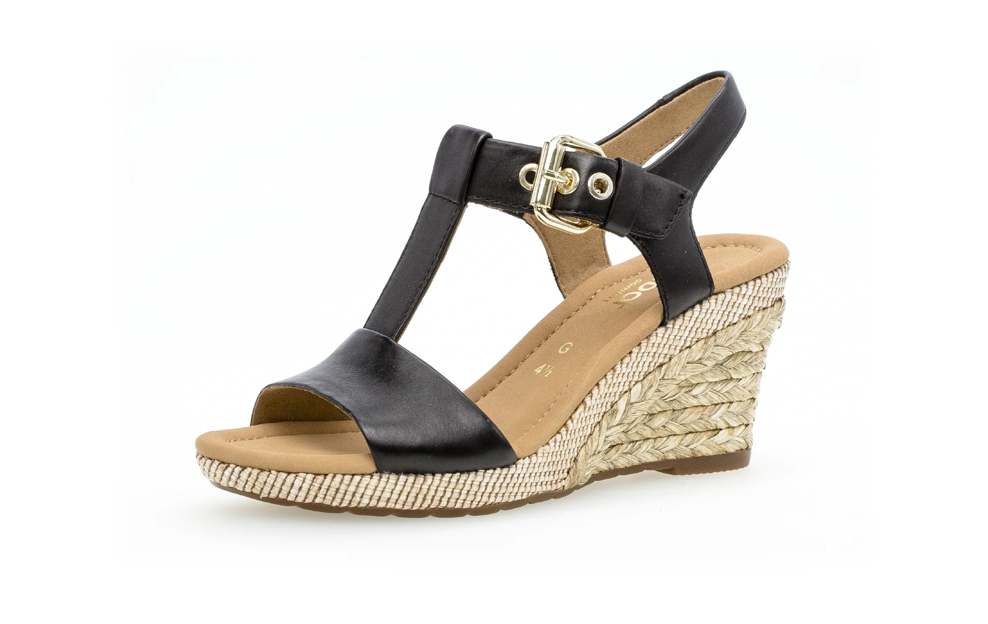 Sandales noires en cuir - Image 3