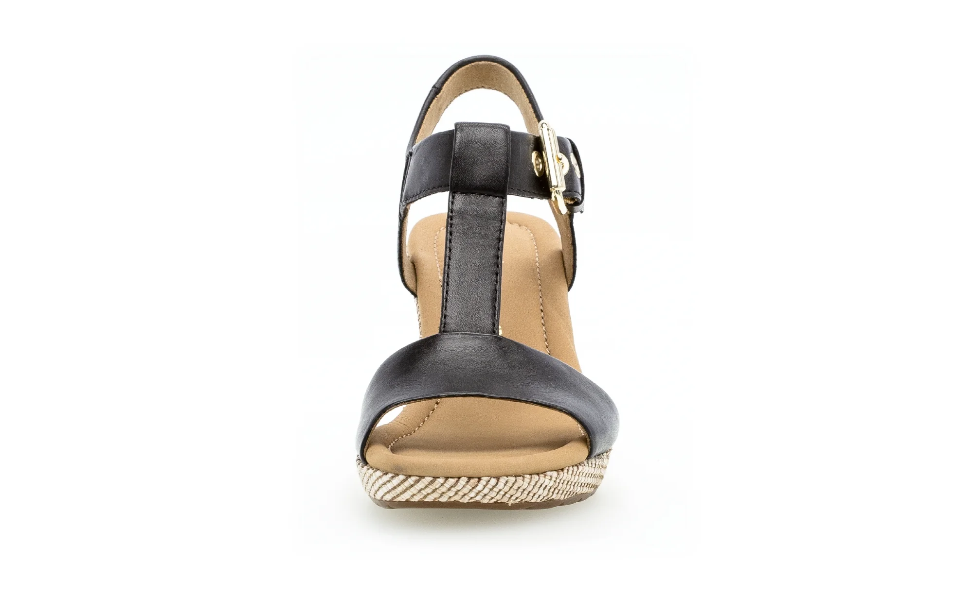 Sandales noires en cuir - Image 4
