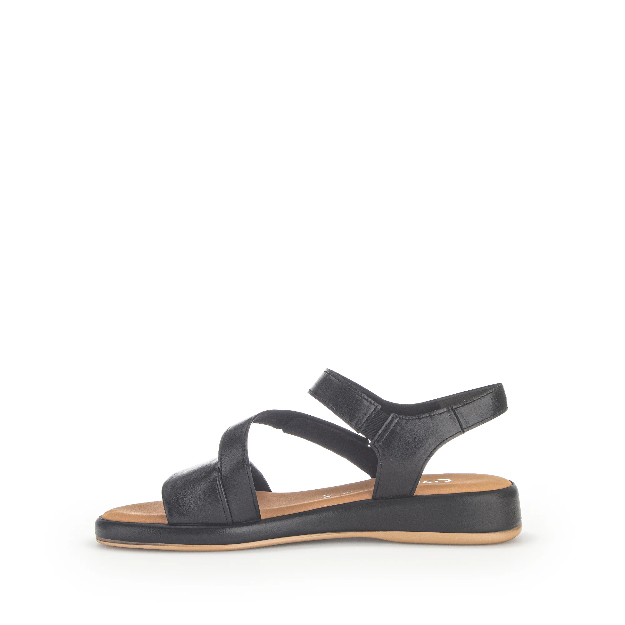 Sandales noires en cuir - Image 2