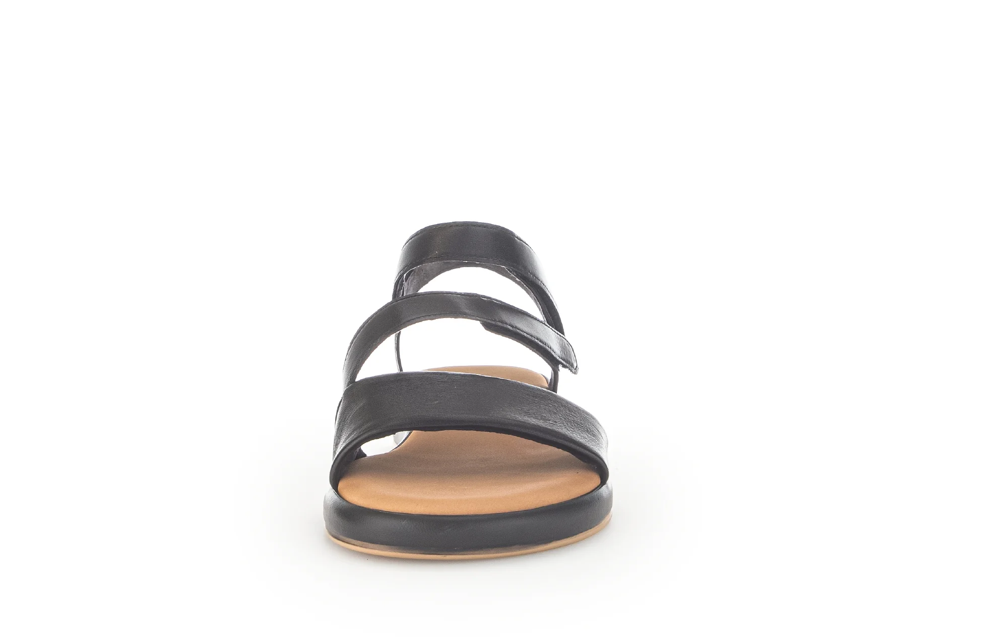 Sandales noires en cuir - Image 4
