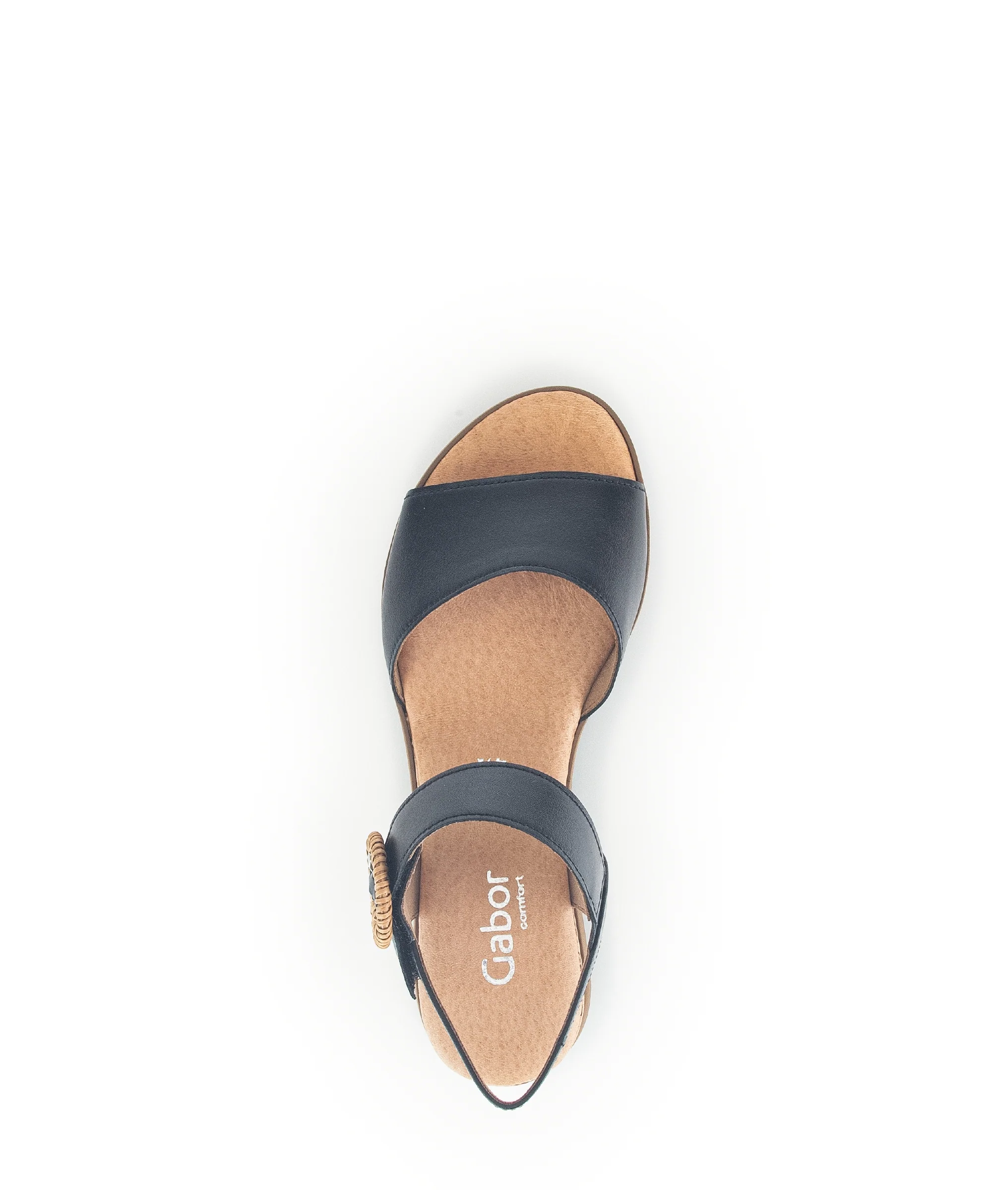 Sandales noires en cuir - Image 5