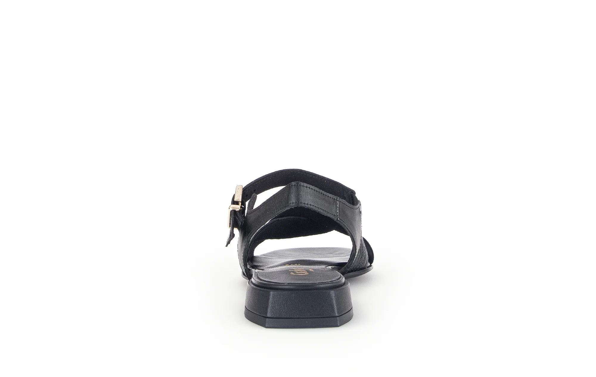 Sandales noires en cuir - Image 6