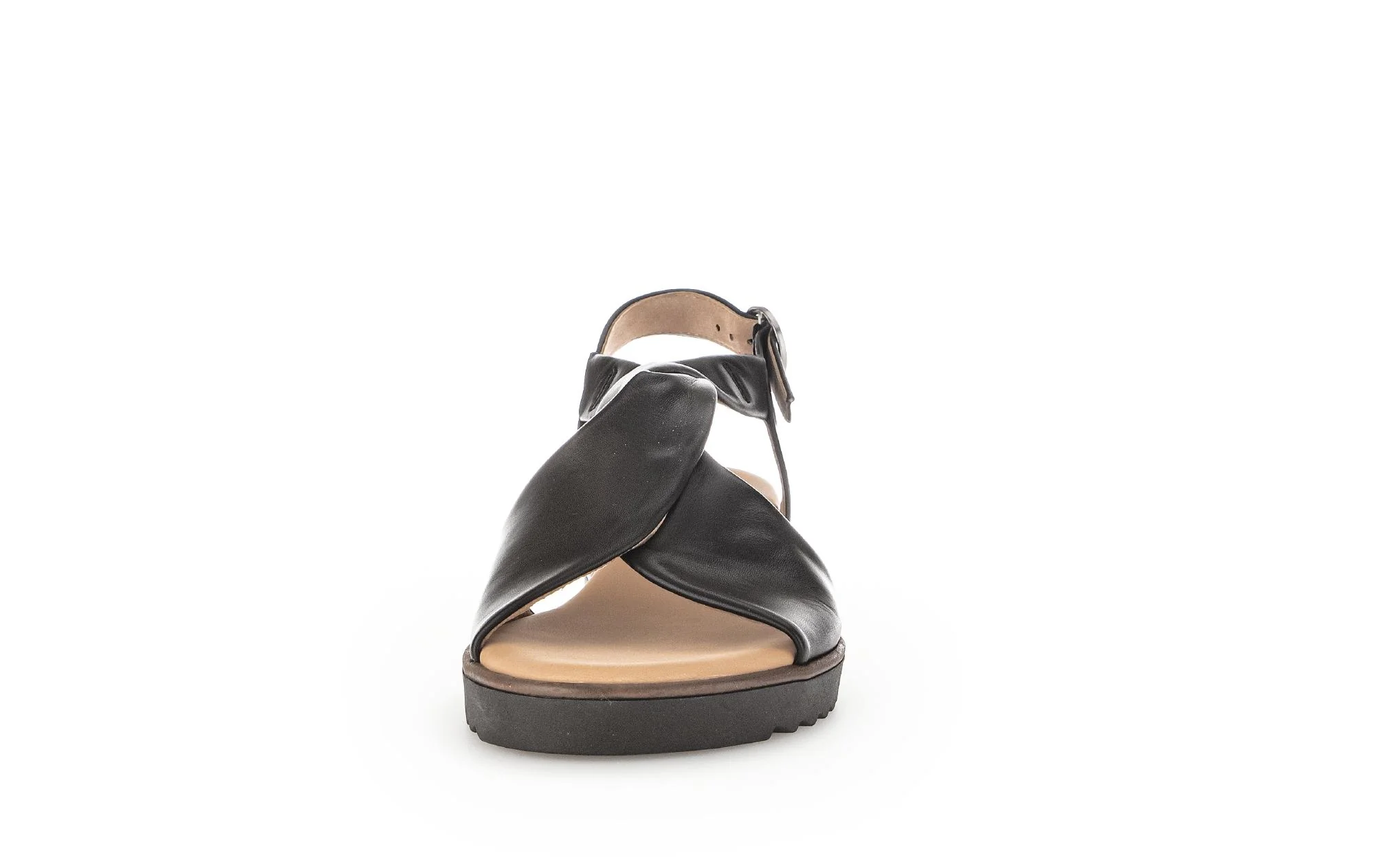 Sandales noires en cuir - Image 5