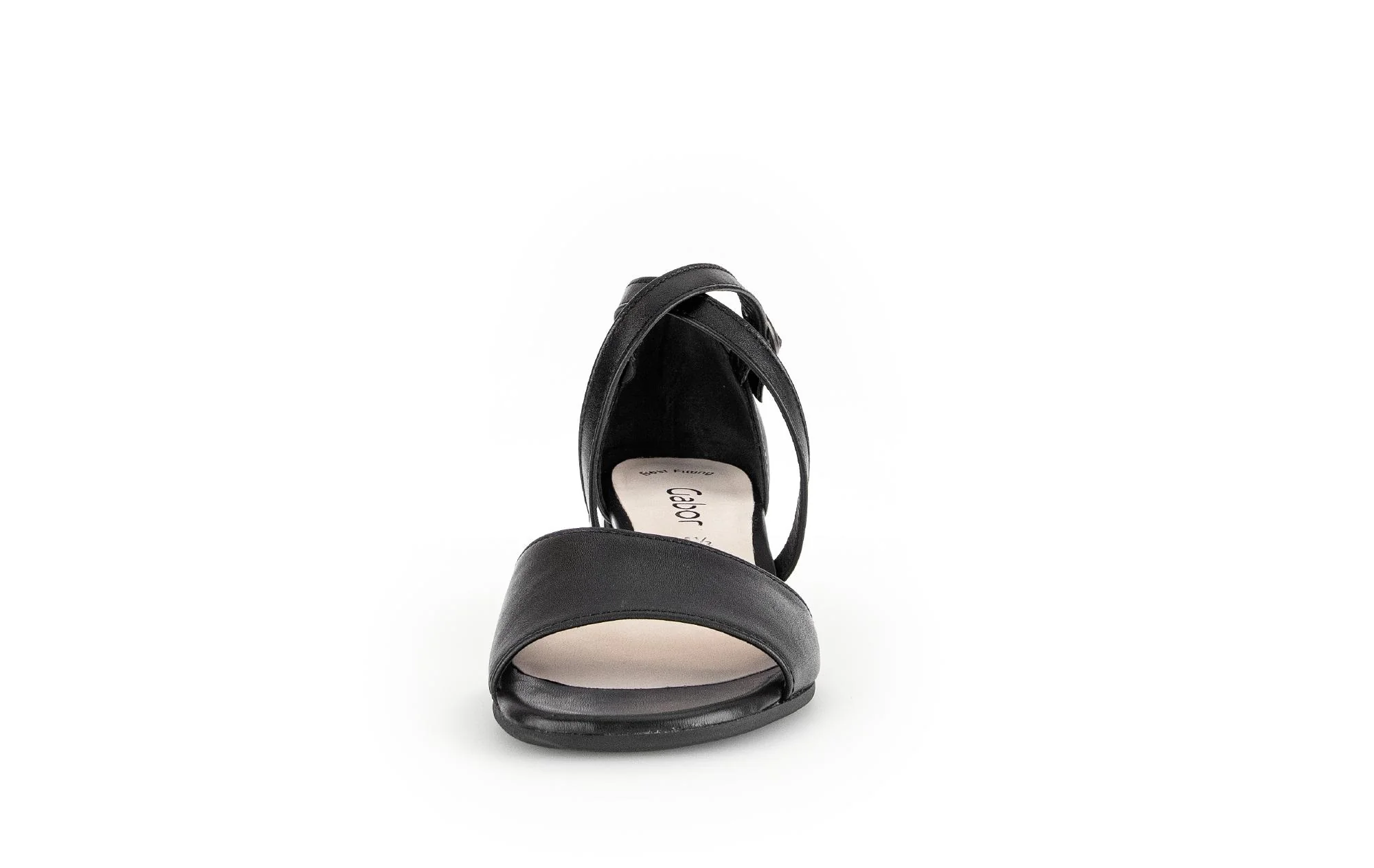 Sandales noires en cuir - Image 5