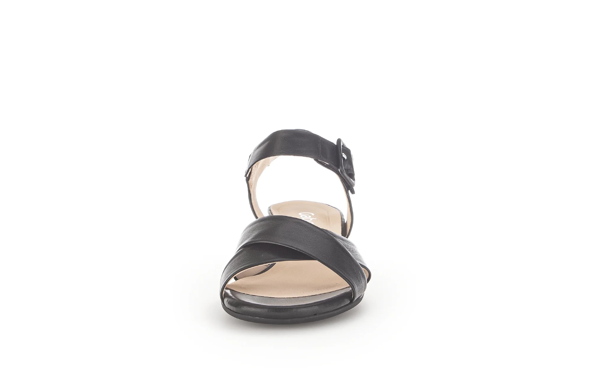 Sandales noires en cuir - Image 4