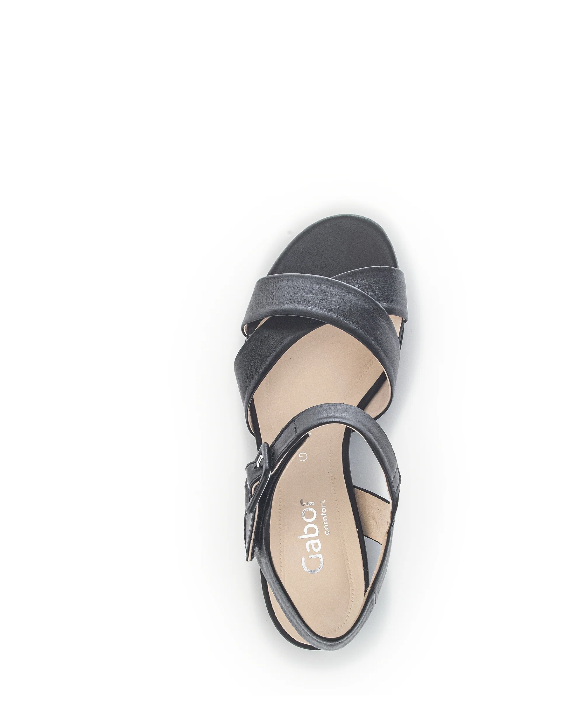 Sandales noires en cuir - Image 5