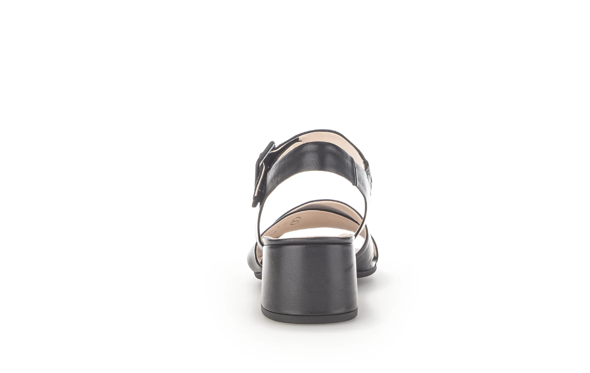 Sandales noires en cuir - Image 6