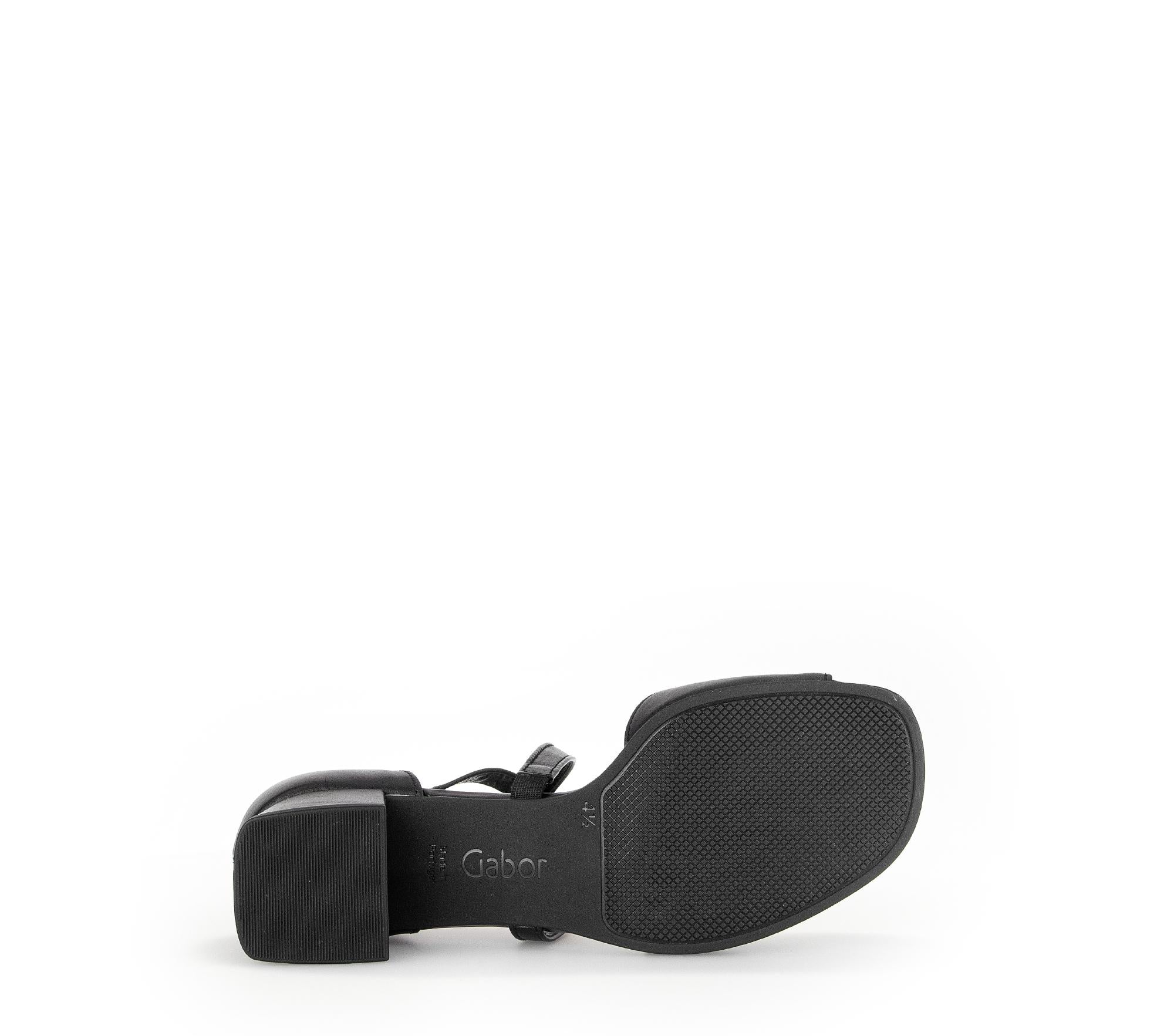 Sandales noires en cuir - Image 7