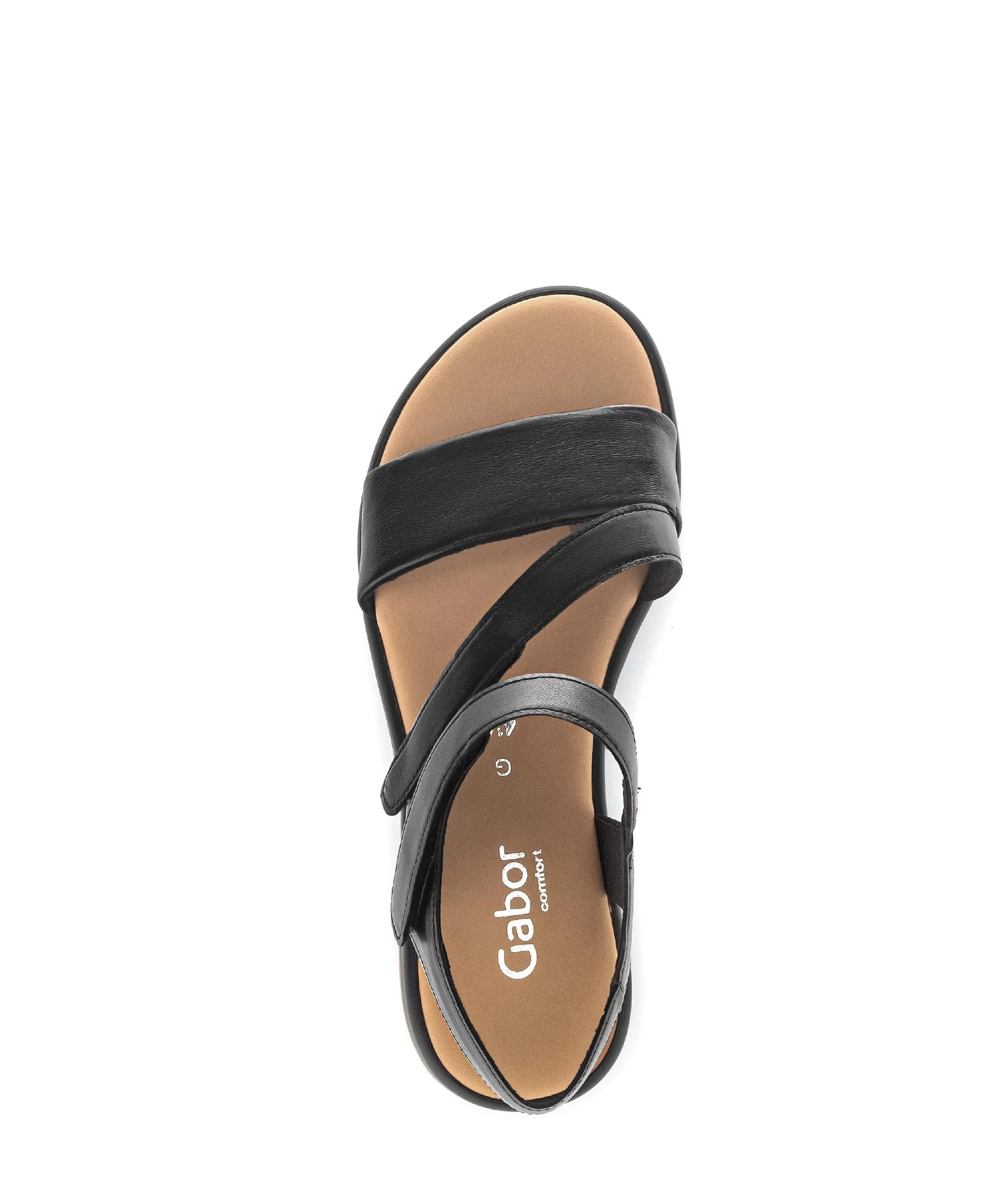 Sandales noires en cuir - Image 3