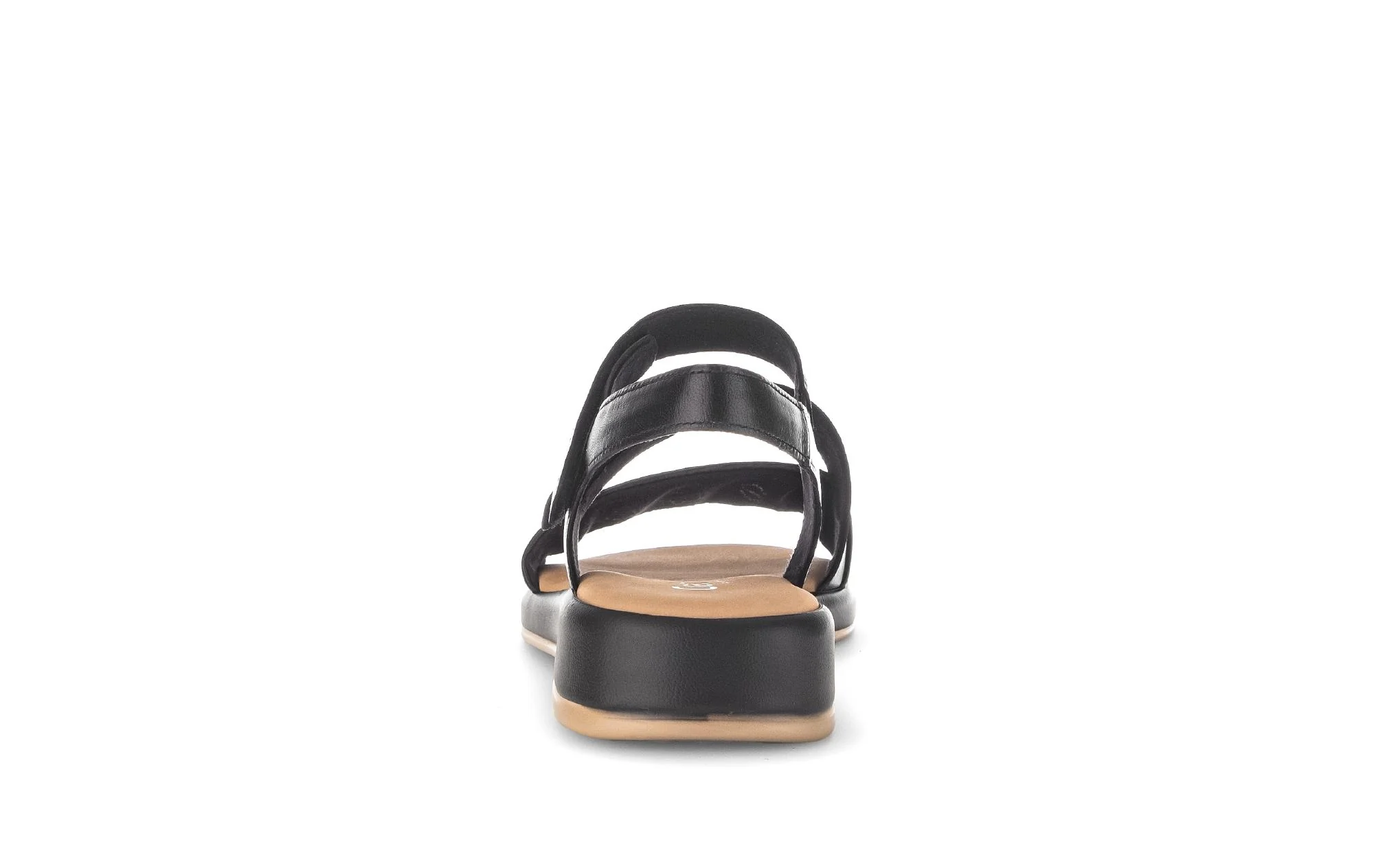 Sandales noires en cuir - Image 4