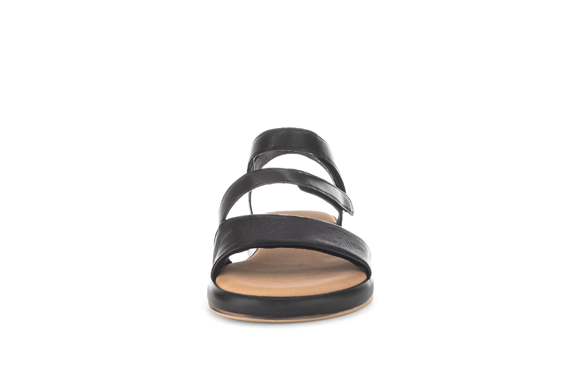Sandales noires en cuir - Image 5