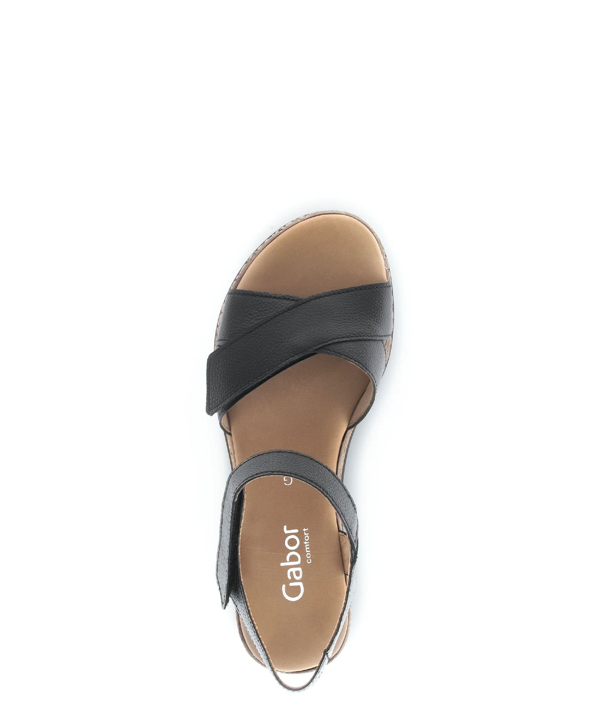 Sandales noires en cuir - Image 3