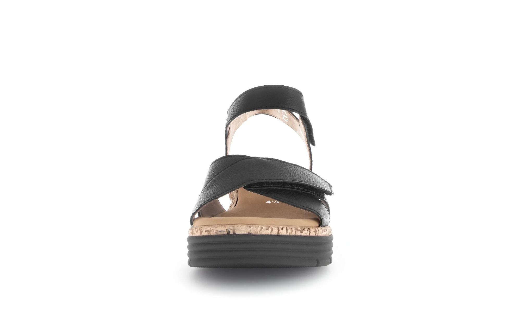 Sandales noires en cuir - Image 5