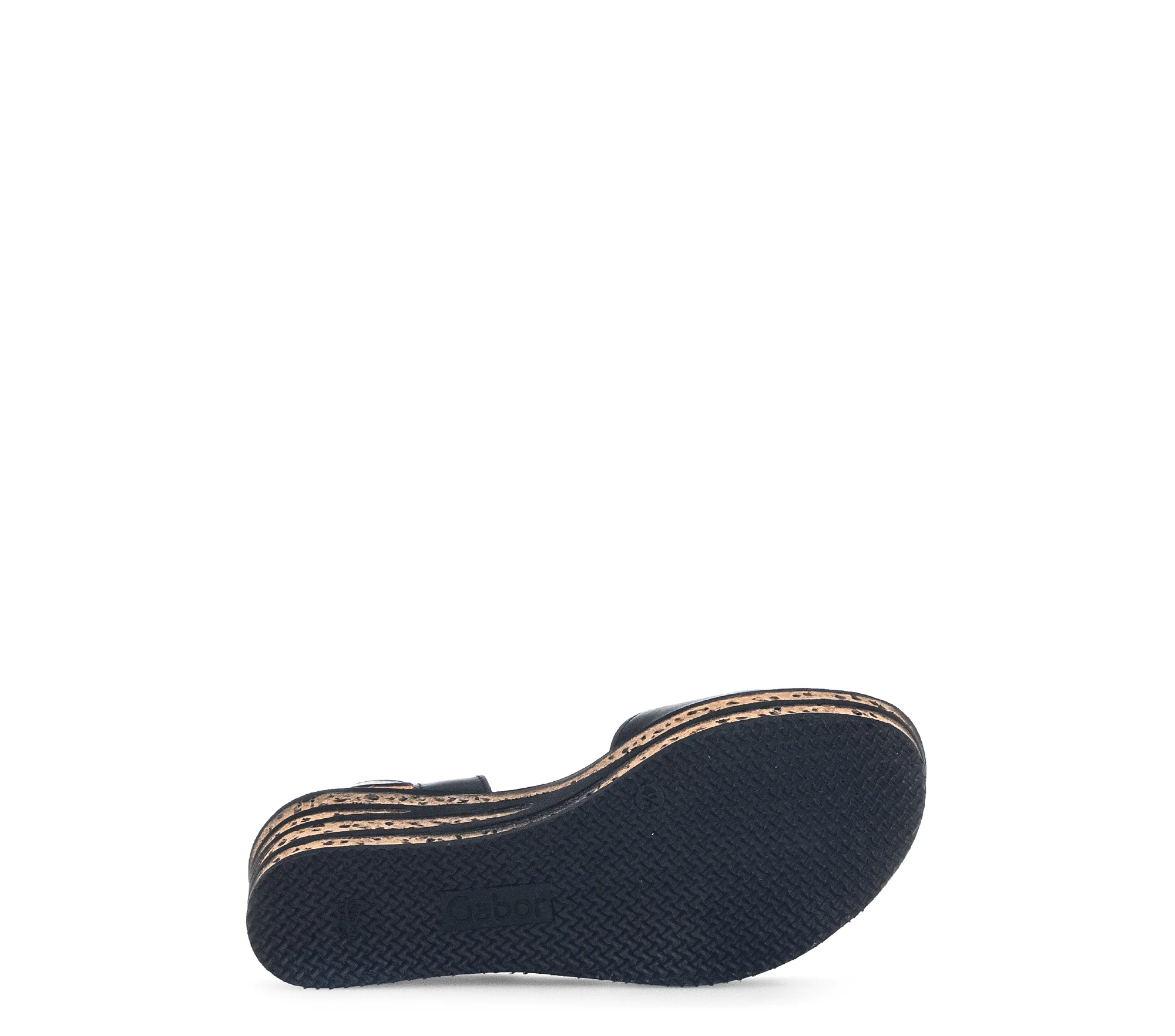Sandales noires en cuir lisse - Image 6
