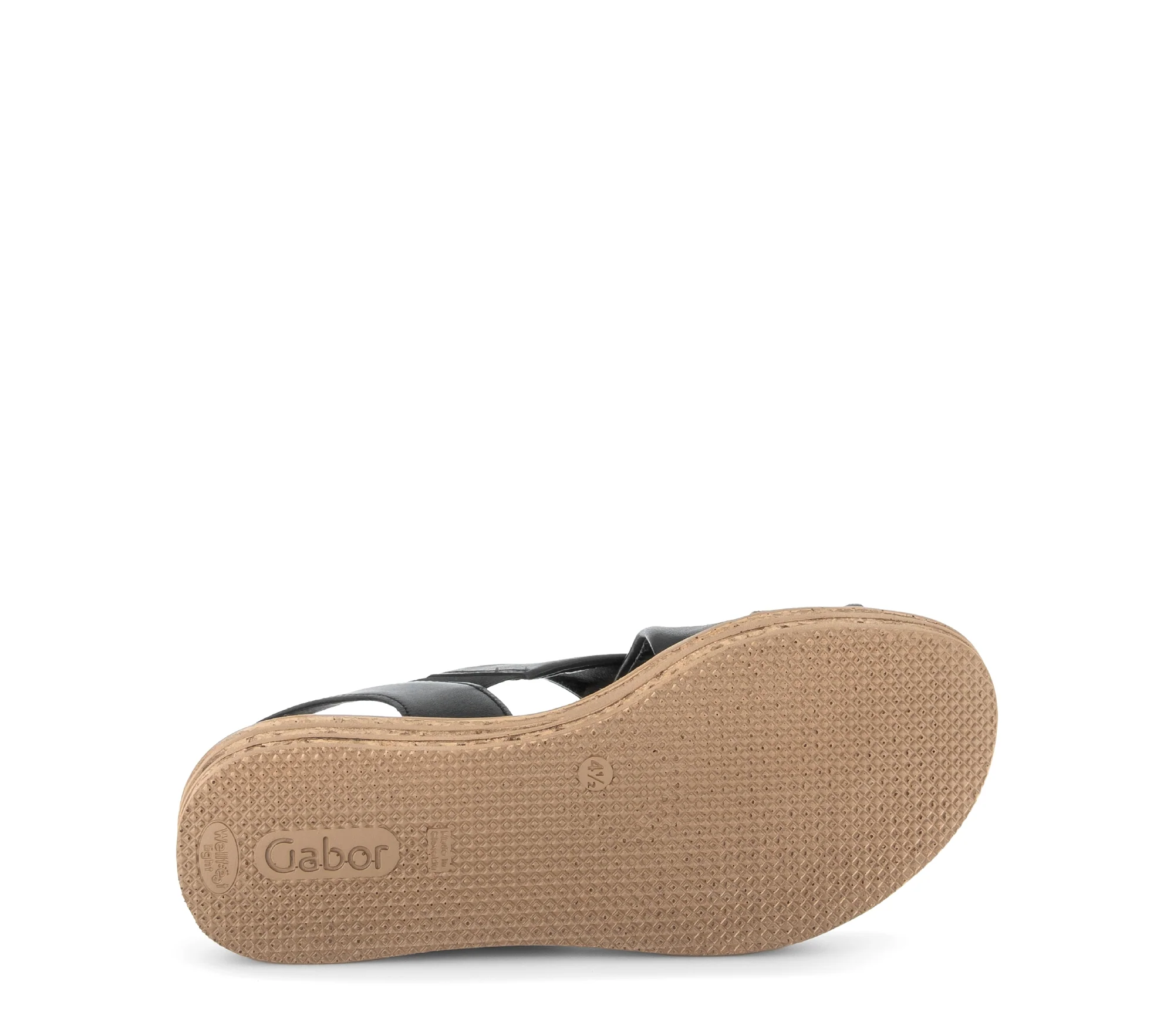 Sandales noires en cuir lisse - Image 7