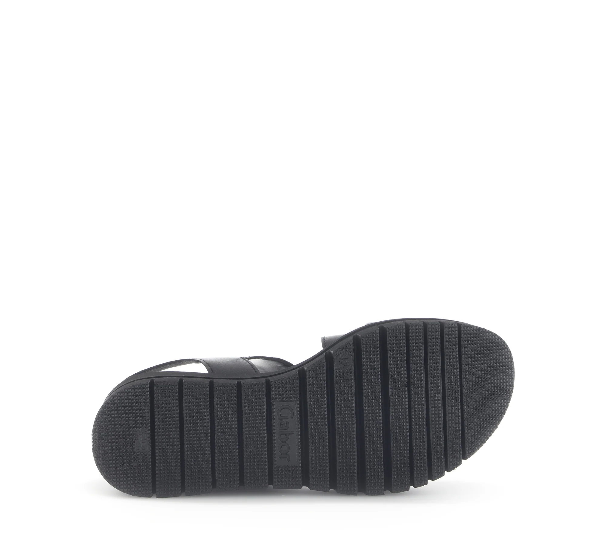 Sandales noires en cuir lisse - Image 7