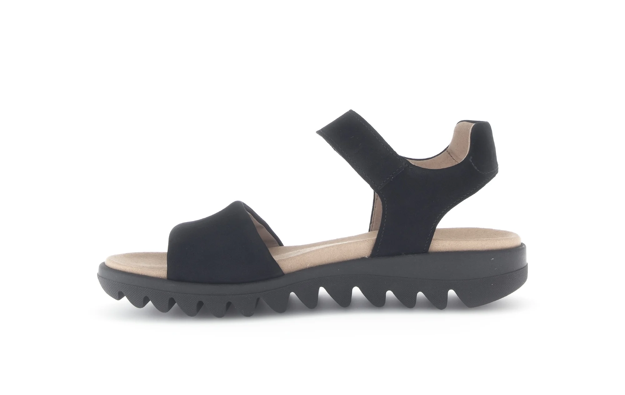 Sandales noires en nubuk - Image 2