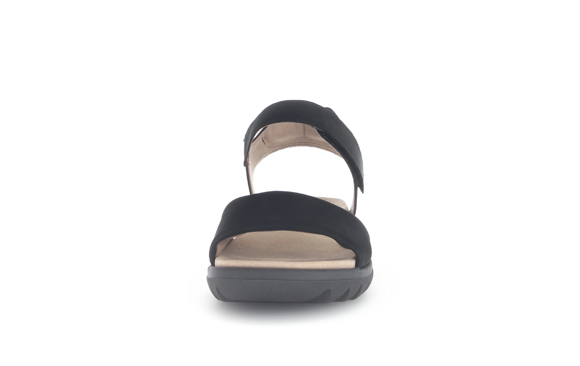 Sandales noires en nubuk - Image 5