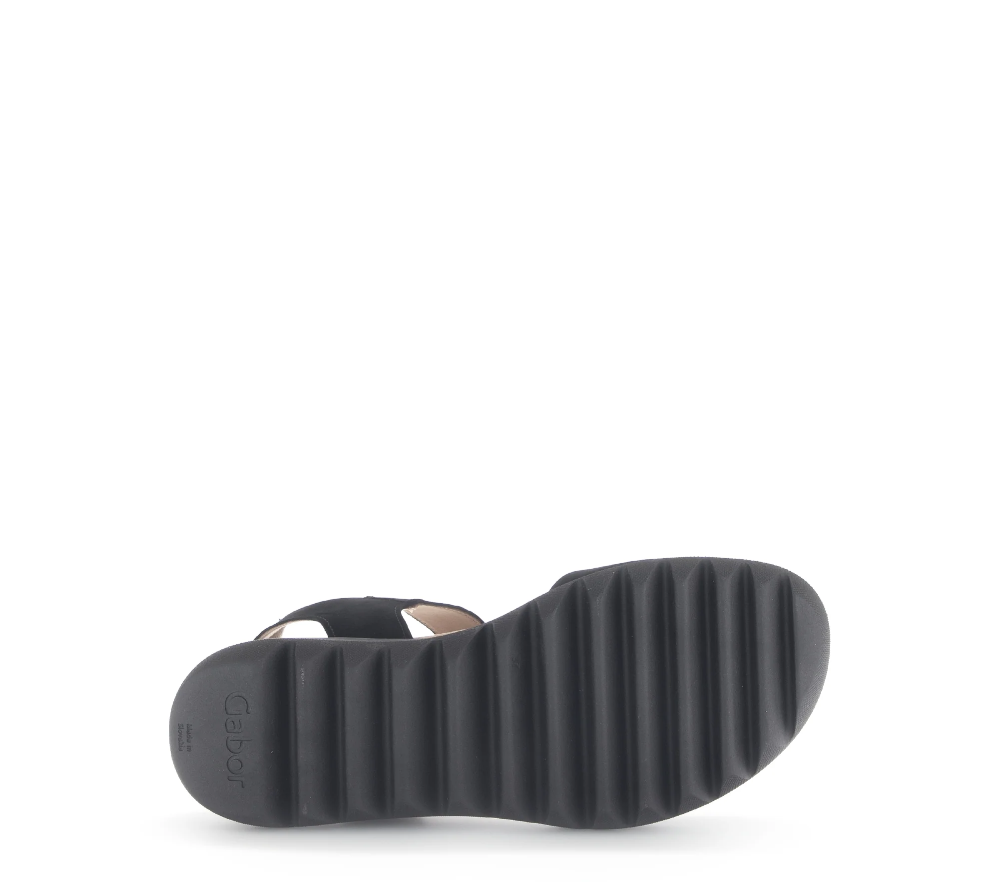 Sandales noires en nubuk - Image 7