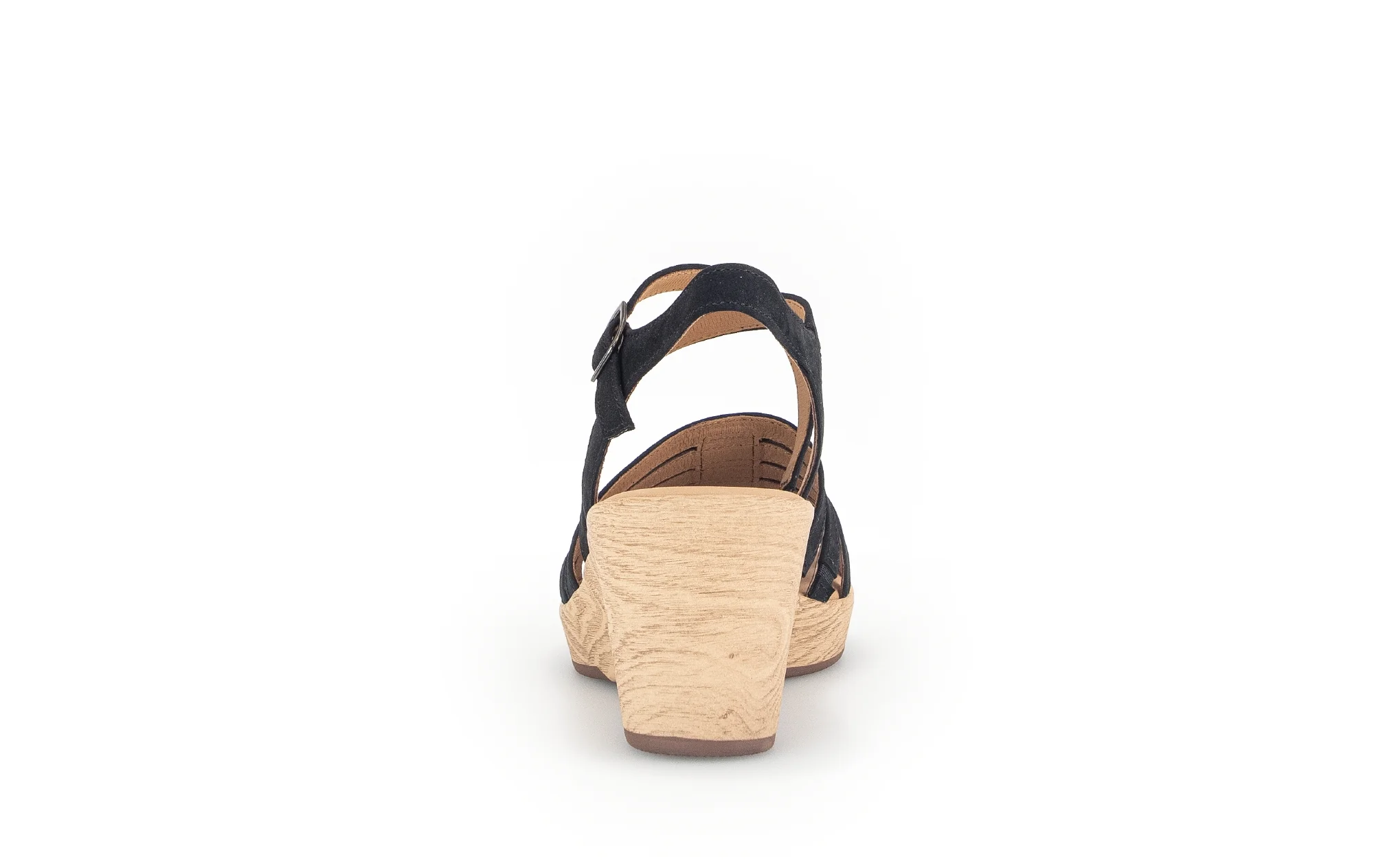 Sandales noires en nubuk - Image 6