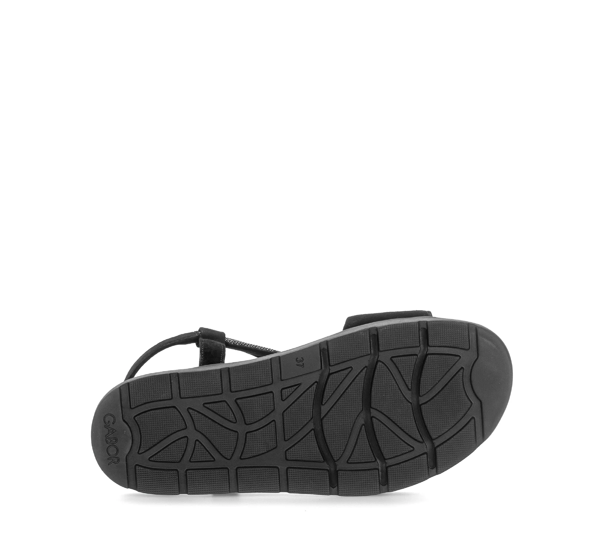 Sandales noires en velours - Image 7