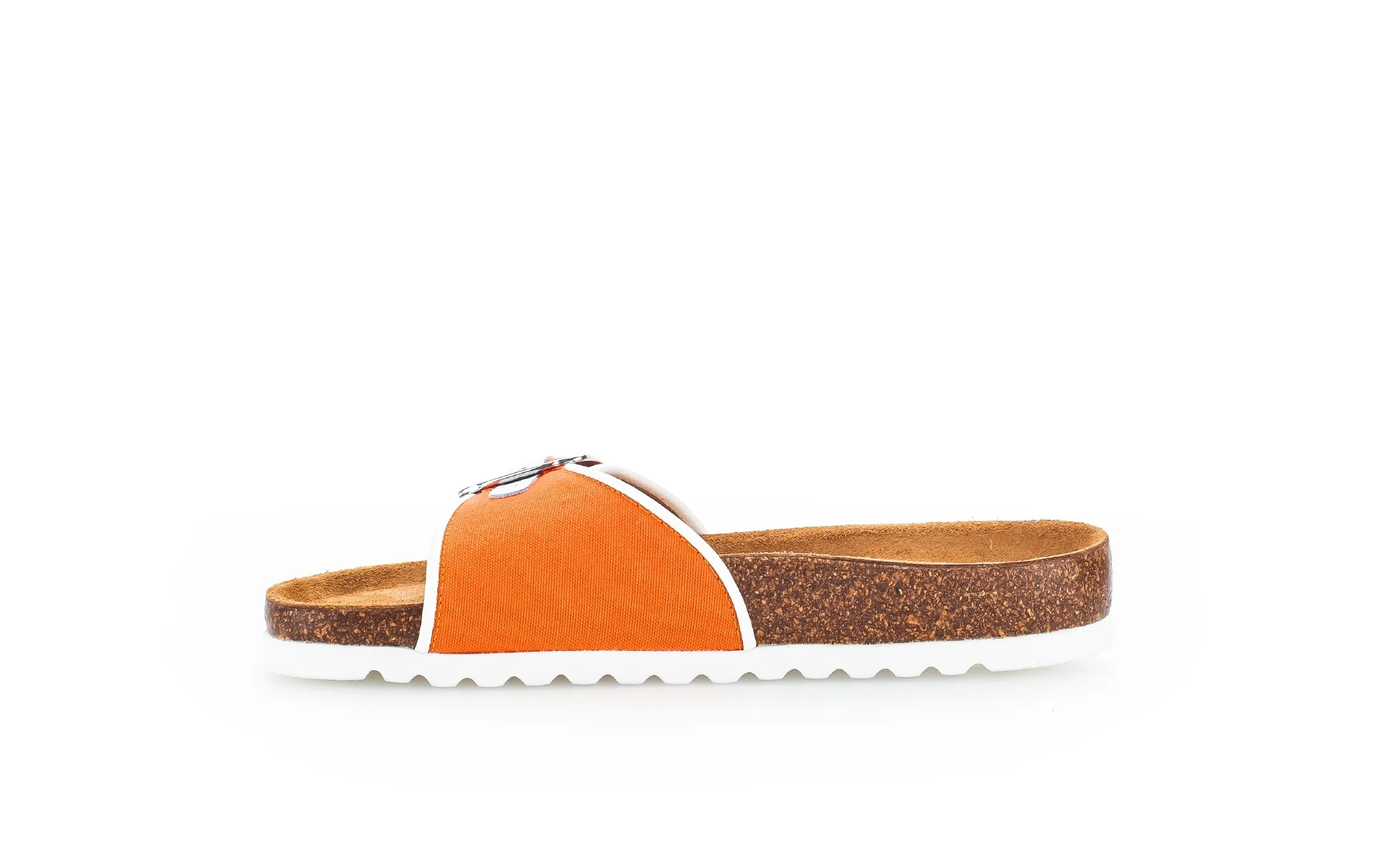 Sandales oranges en textile - Image 2