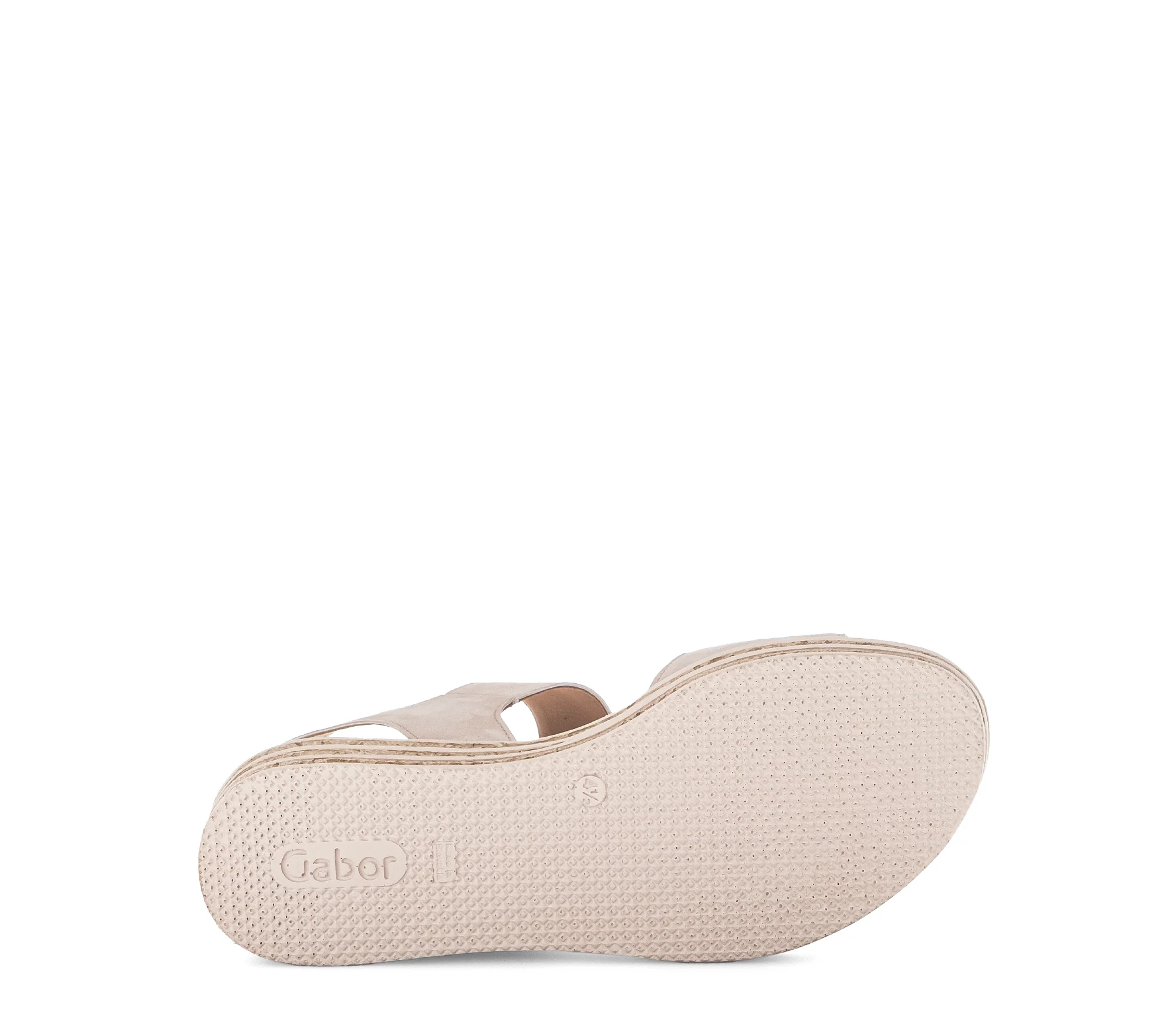 Sandales rose clair en cuir velours - Image 7