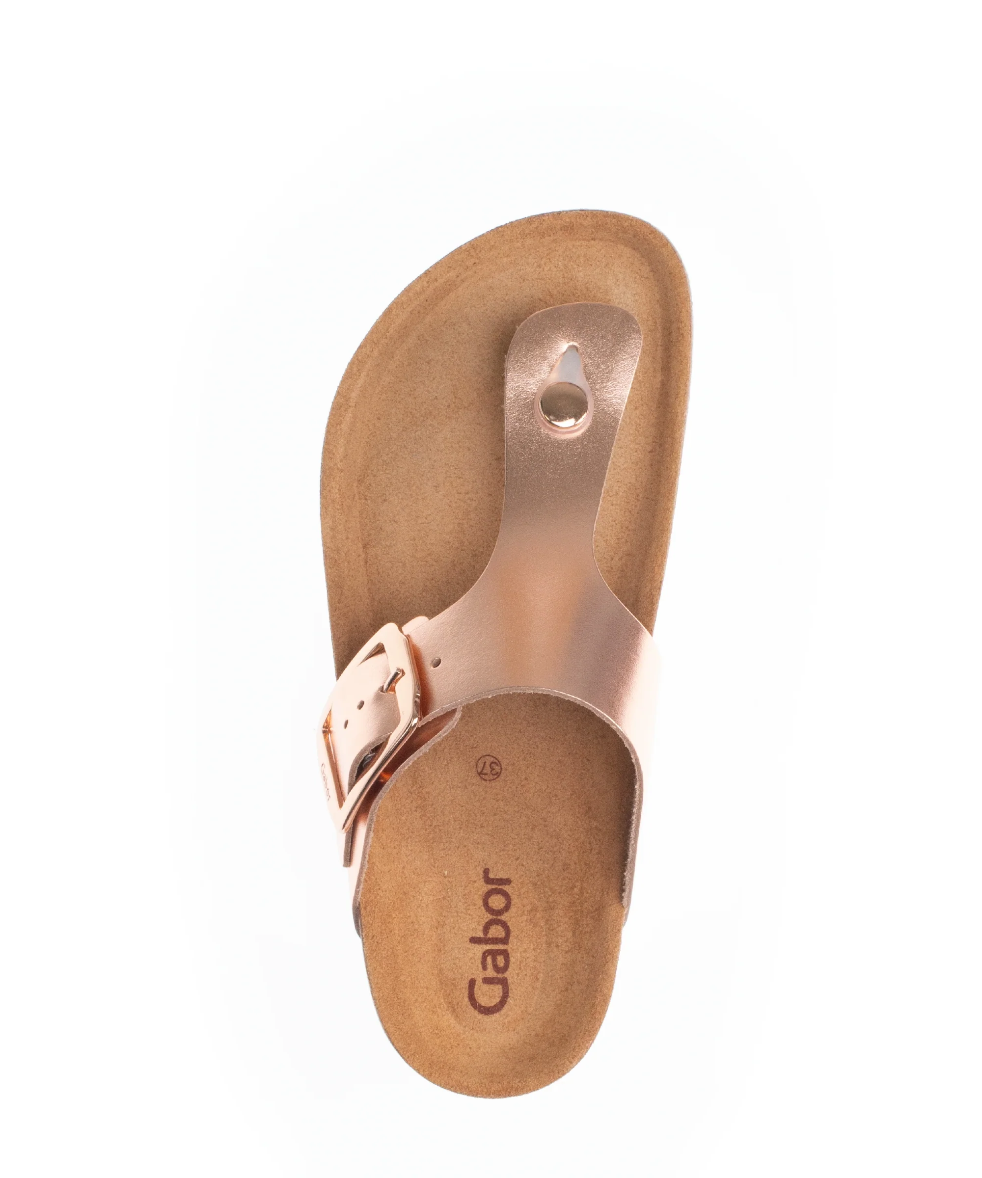 Sandales rose en cuir lisse - Image 5