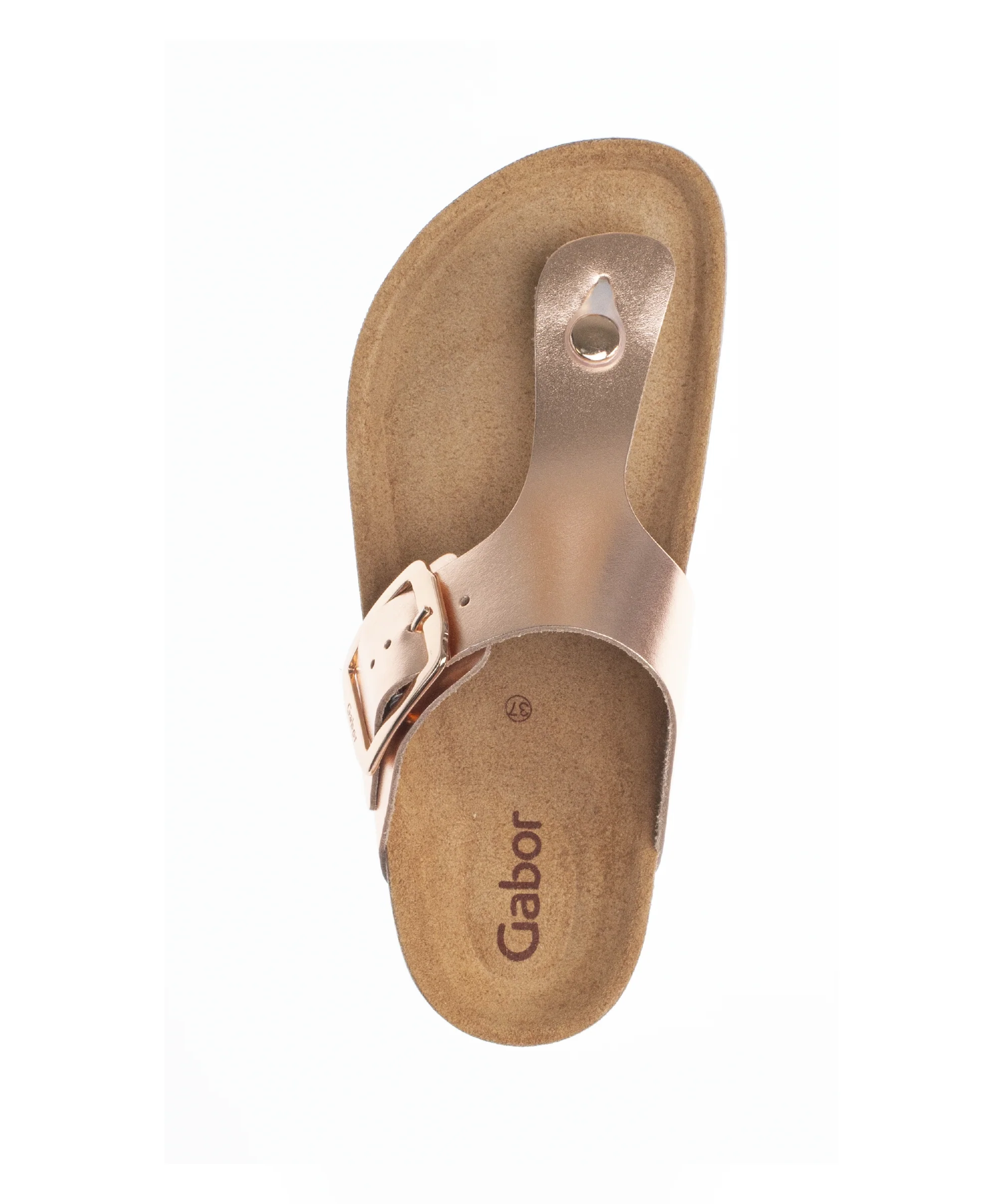 Sandales rose en cuir lisse - Image 7