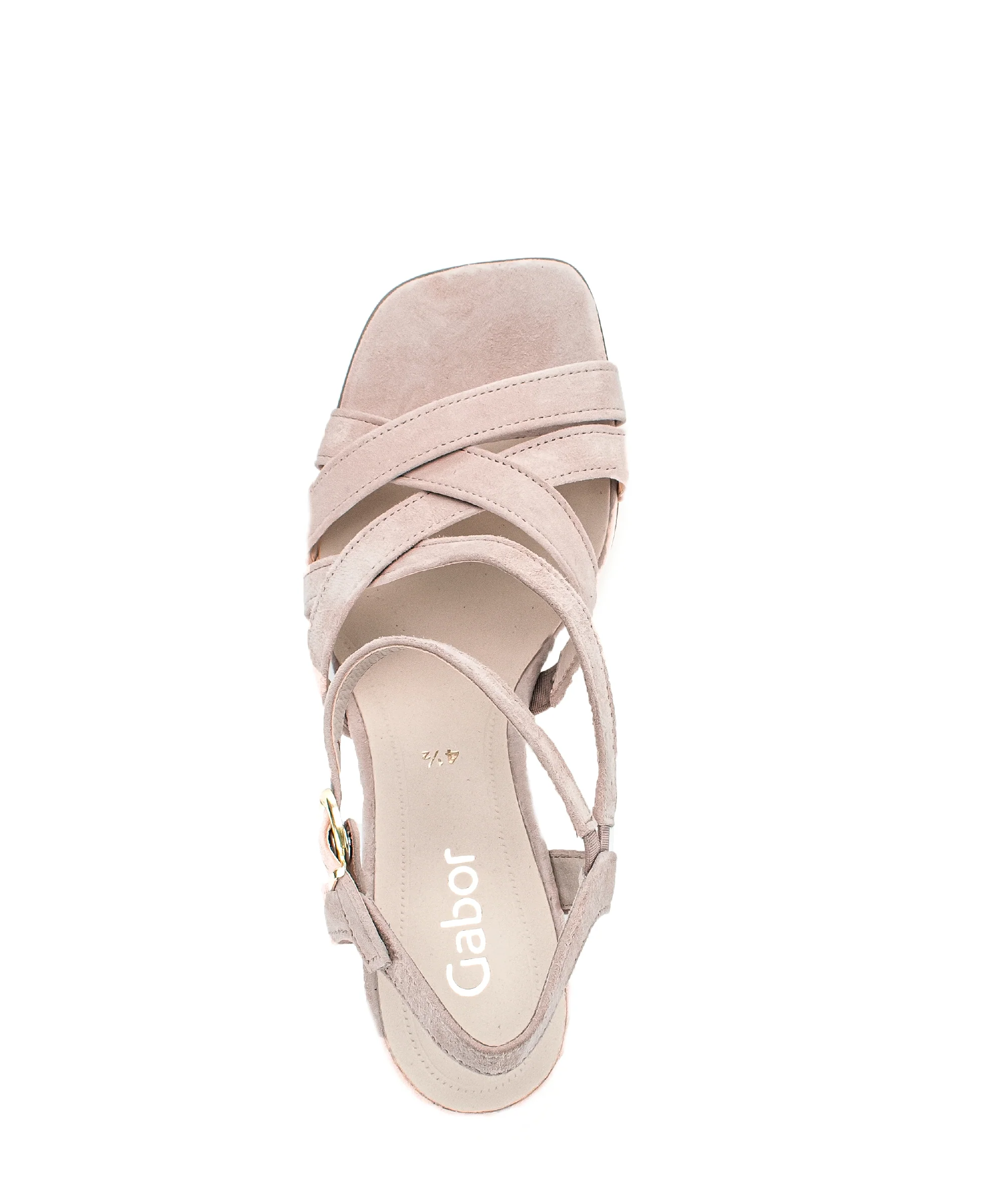 Sandales rose en suède - Image 6