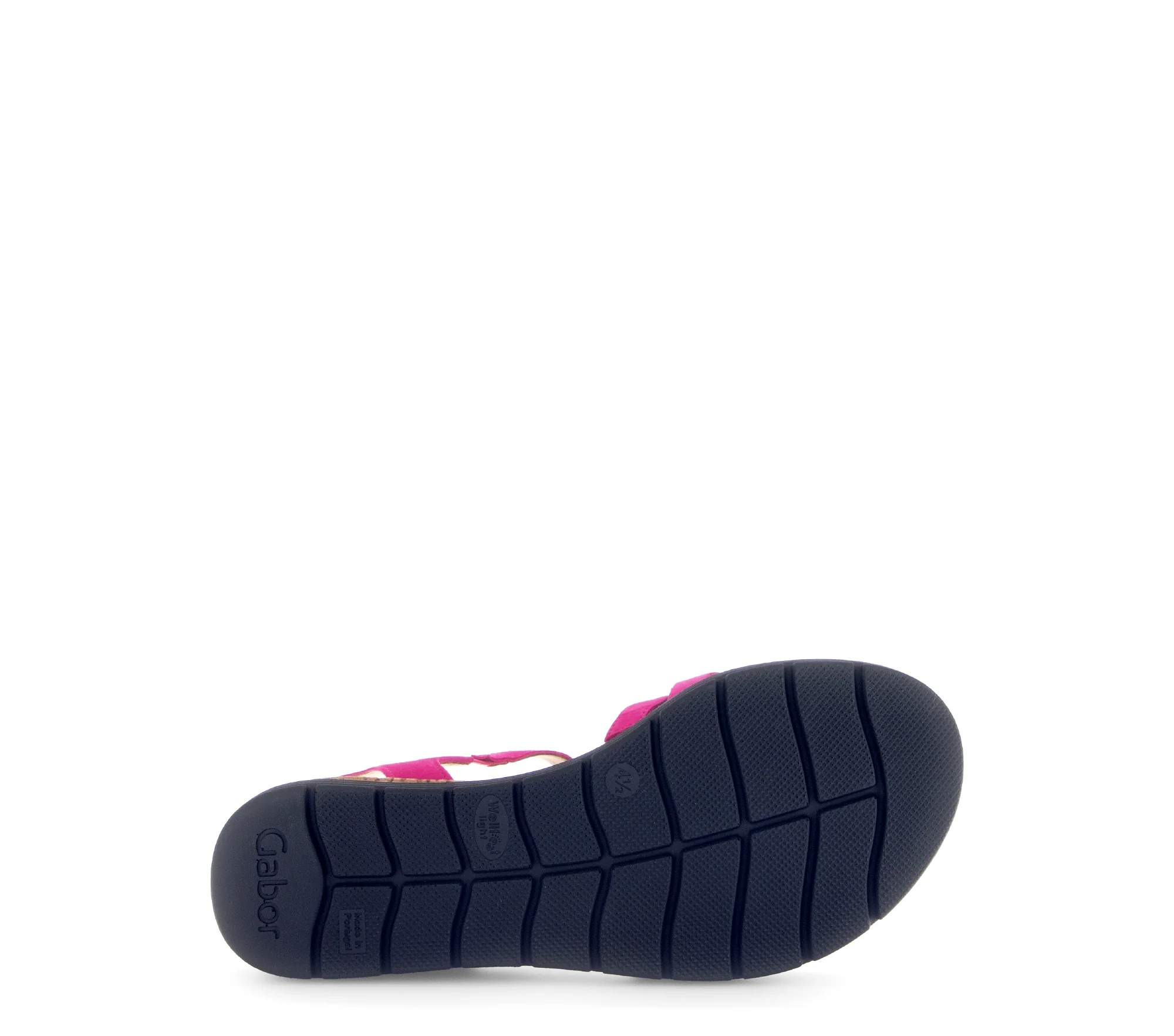 Sandales rose foncé en cuir velours - Image 7