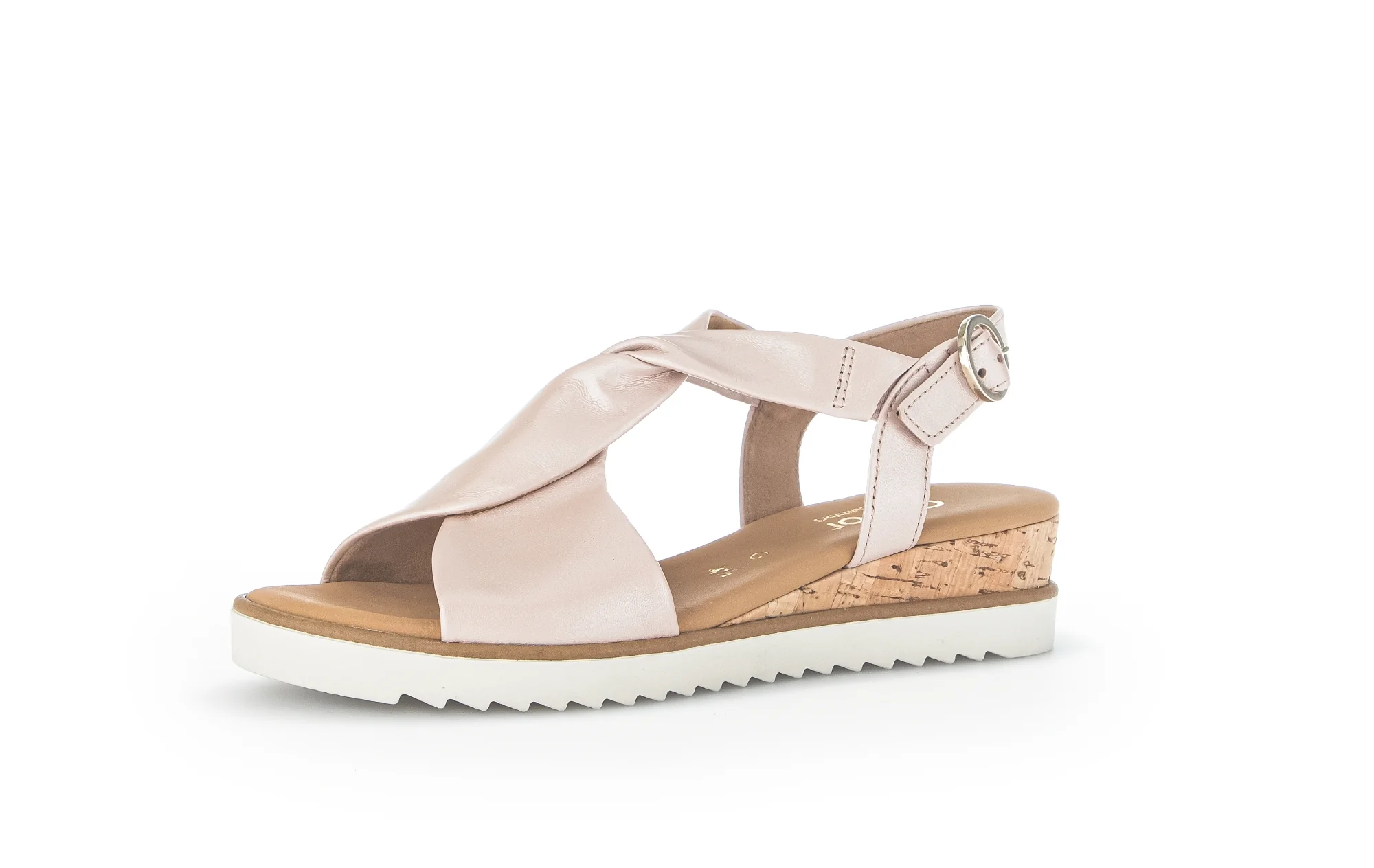 Sandales roses en cuir - Image 3