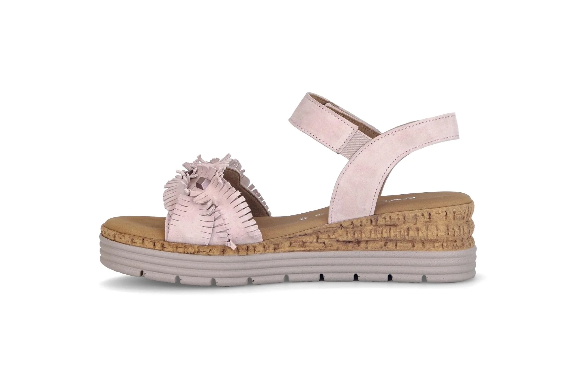 Sandales roses en cuir - Image 2