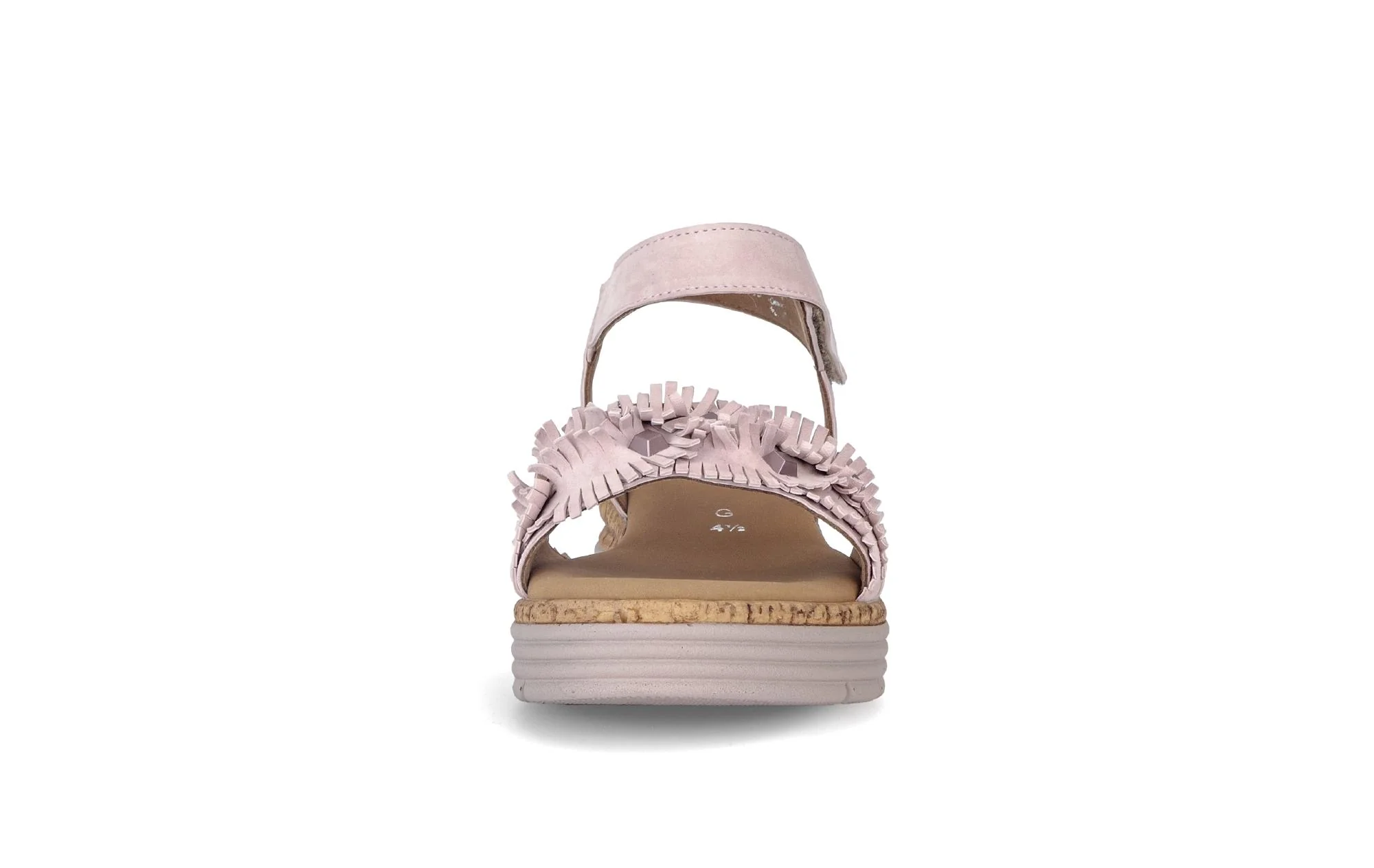 Sandales roses en cuir - Image 5