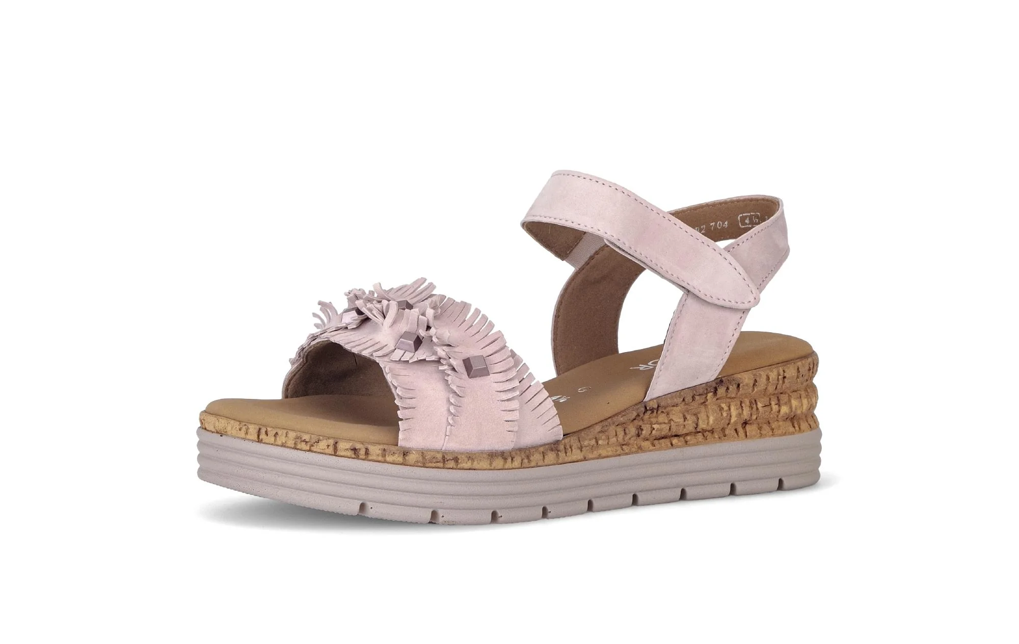 Sandales roses en cuir - Image 6