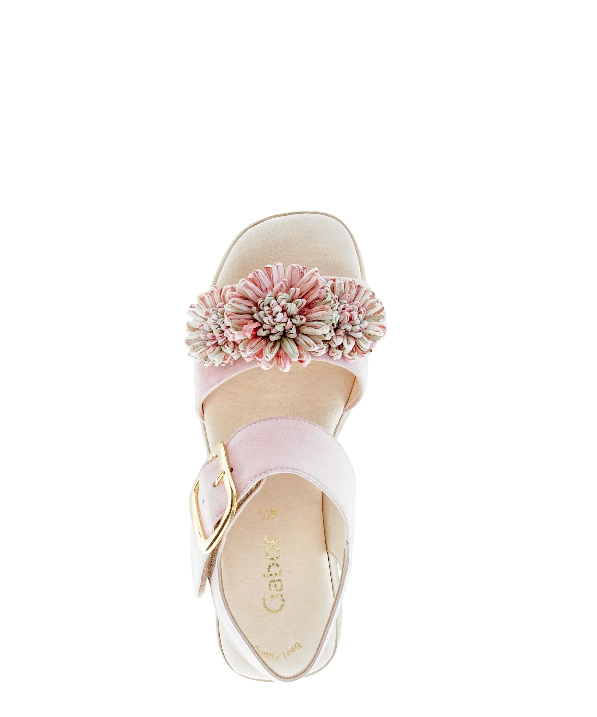 Sandales roses en cuir - Image 3