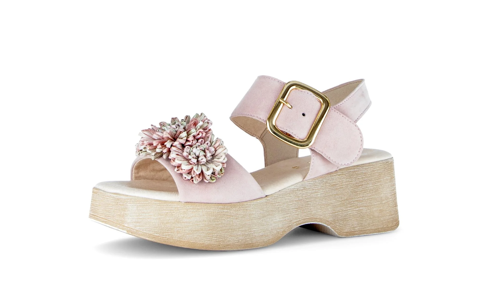 Sandales roses en cuir - Image 6