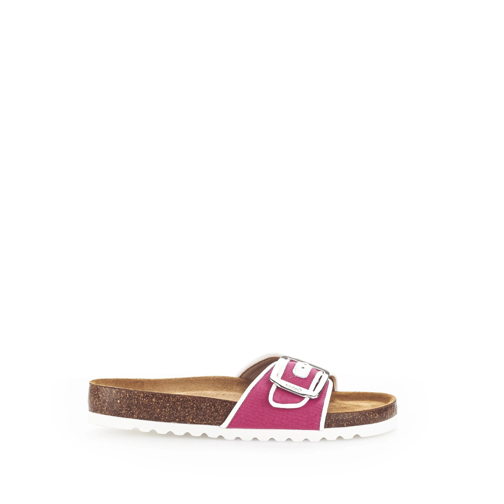 Sandales roses en textile