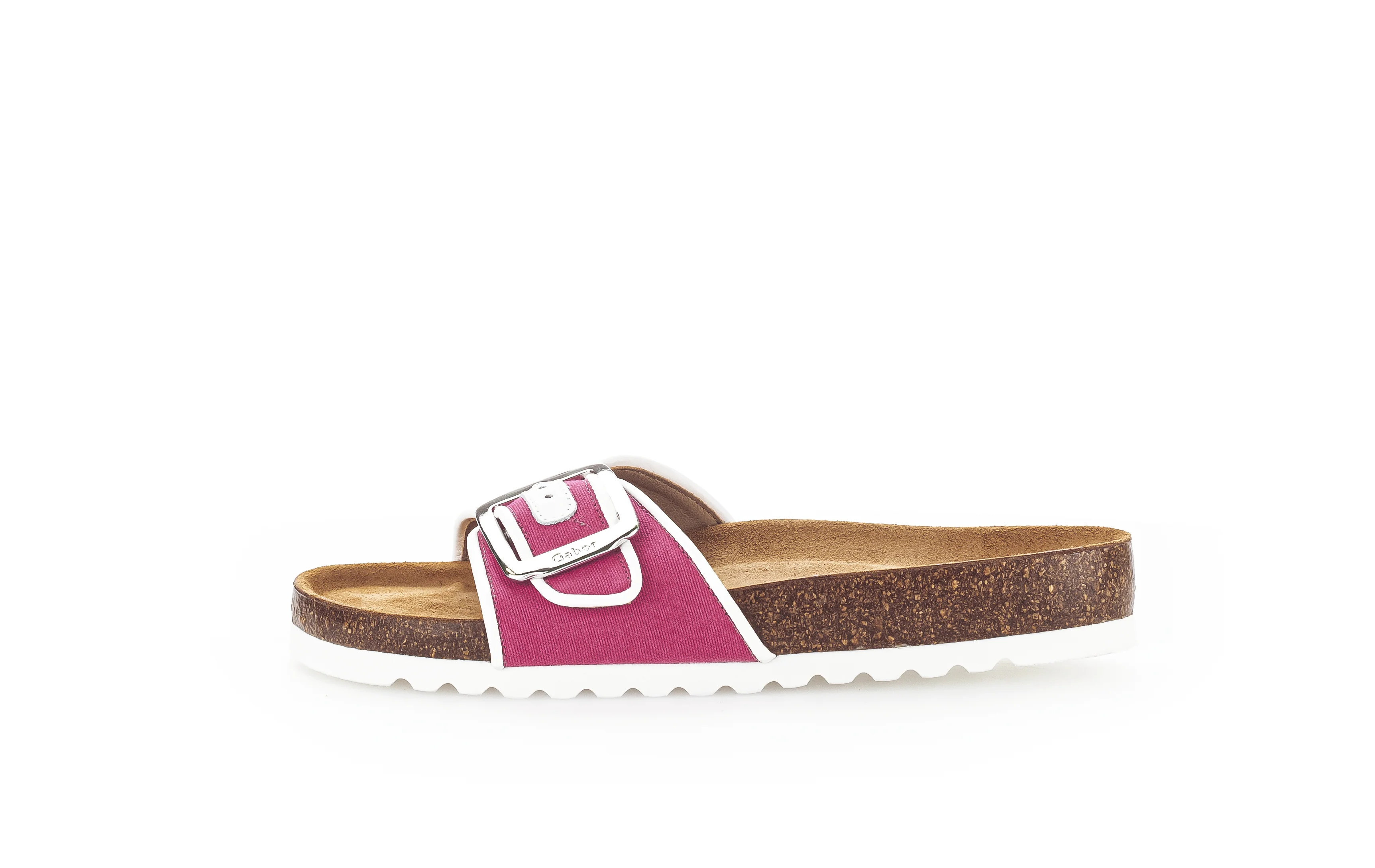 Sandales roses en textile - Image 2