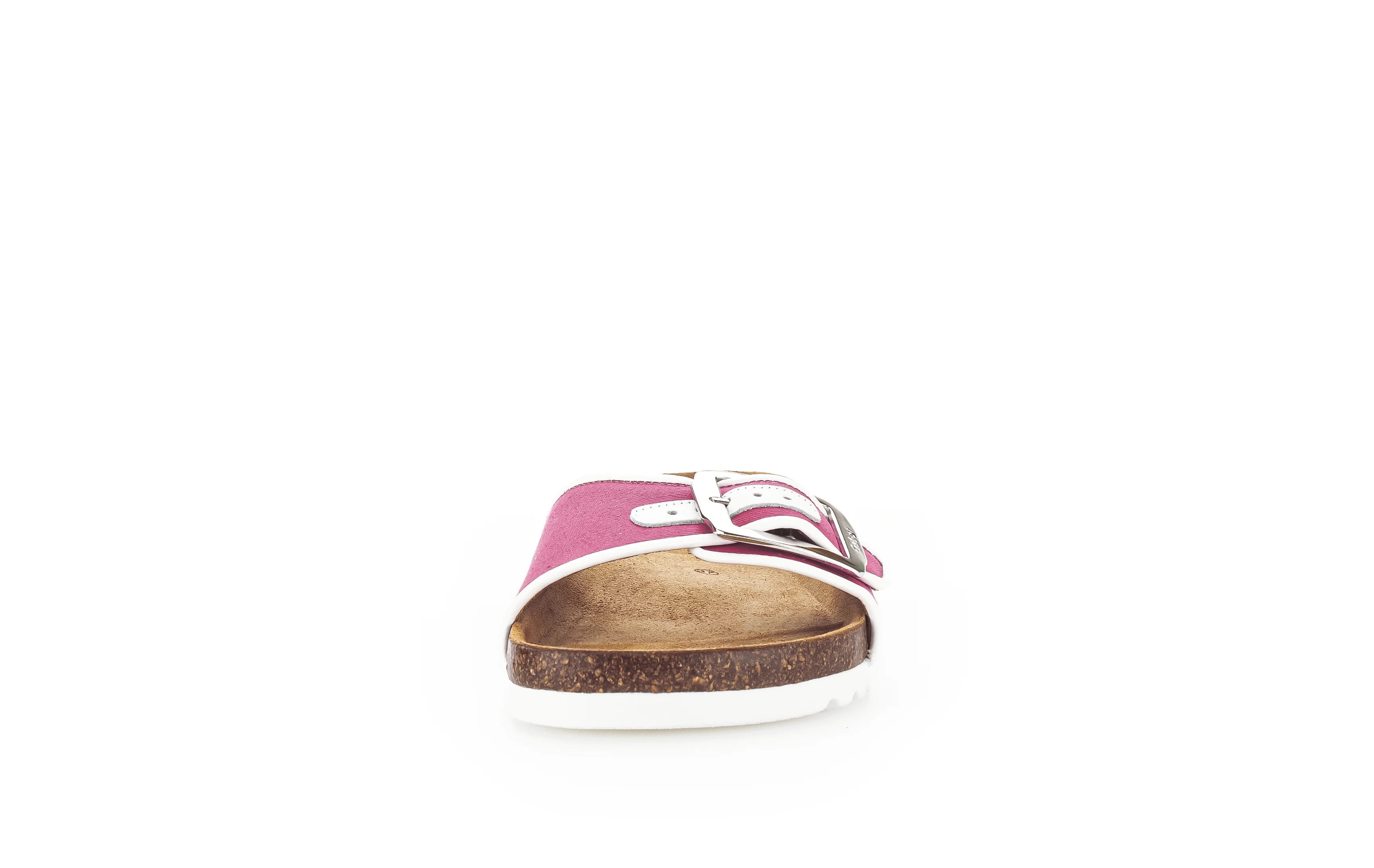 Sandales roses en textile - Image 3